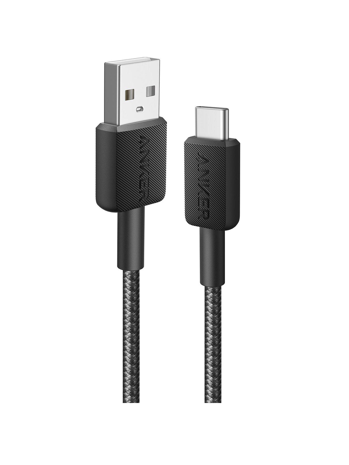 Anker Anker USB-A to USB-C Braided Charging Cable 0.9M, Black