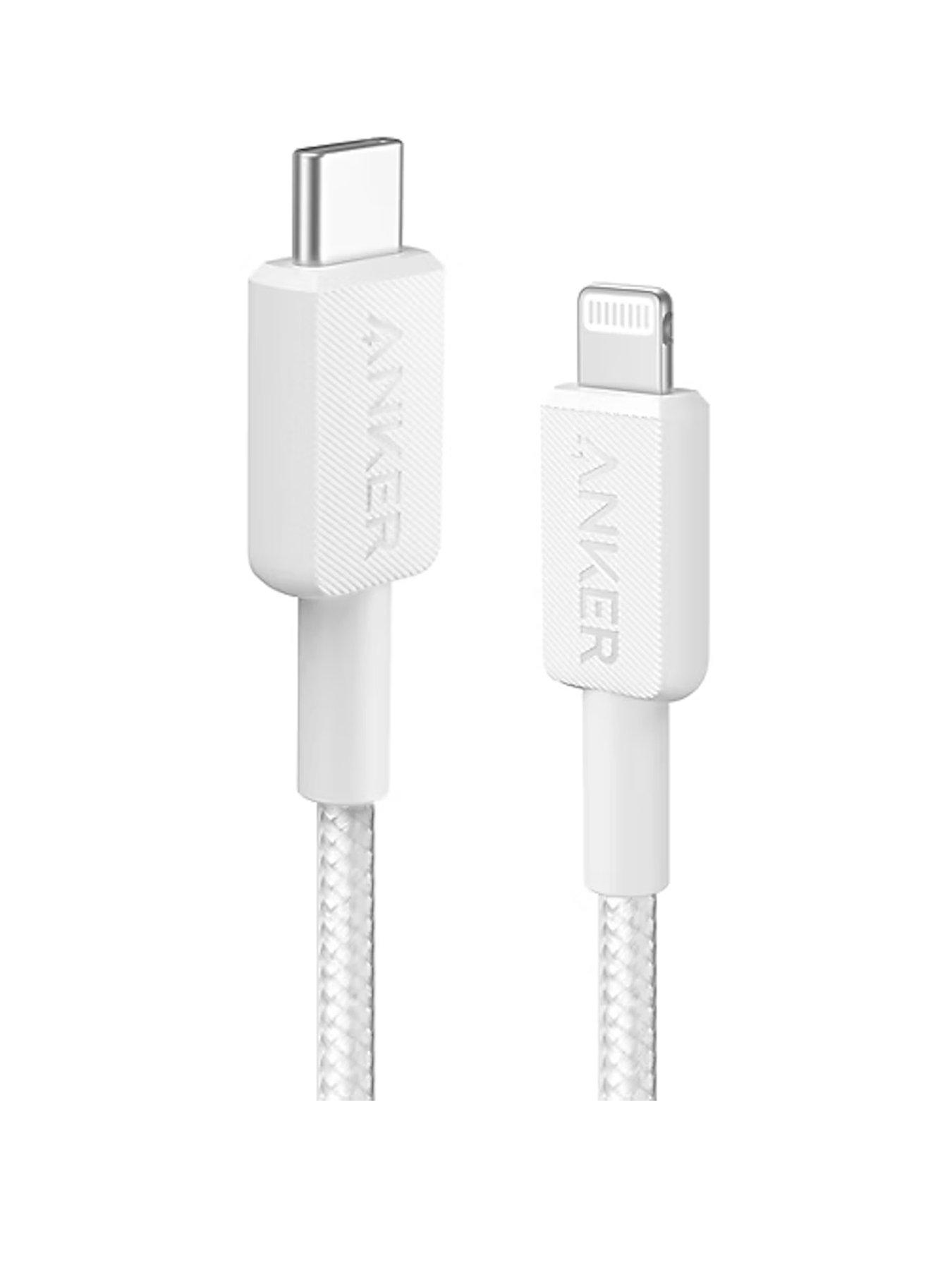 Anker Anker USB-C to Lightning Braided Charging Cable 1.8M, White