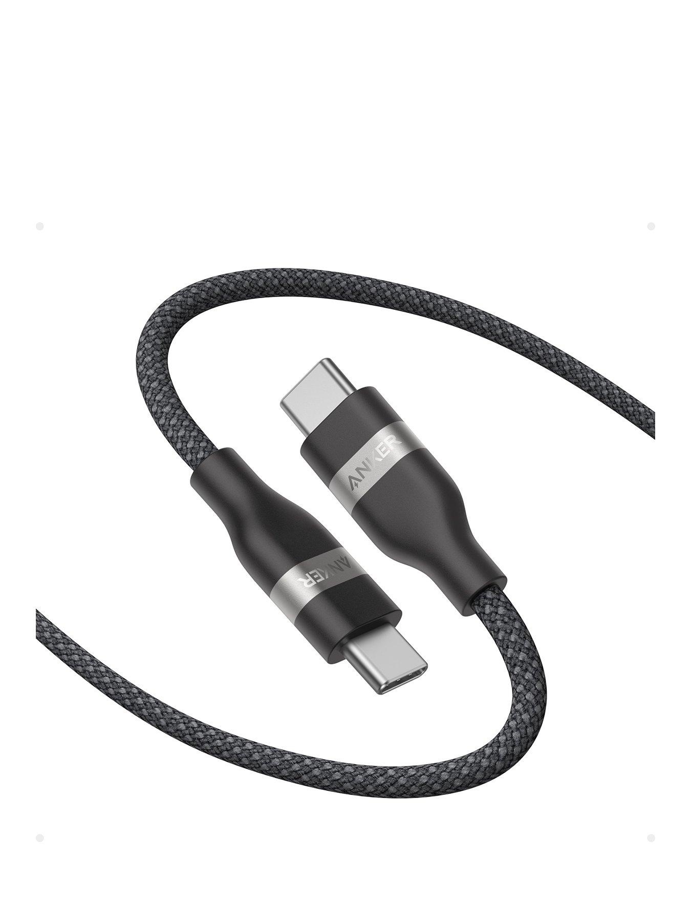 Anker Anker USB-C to USB-C Braided Cable 0.9M, Super Fast 240W, Black