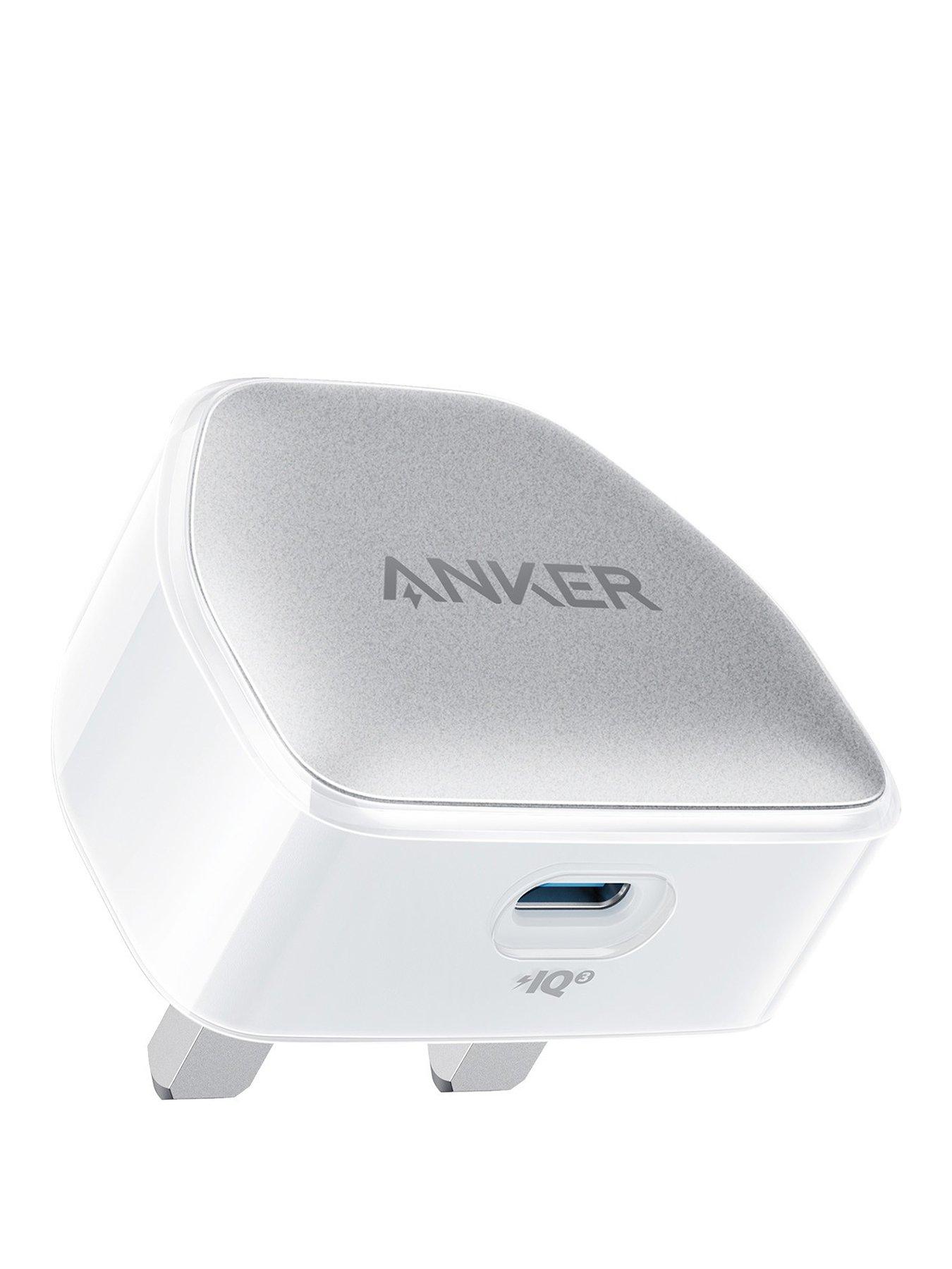 Anker Anker Nano Pro USB-C Charger, 20W Fast Charging, White