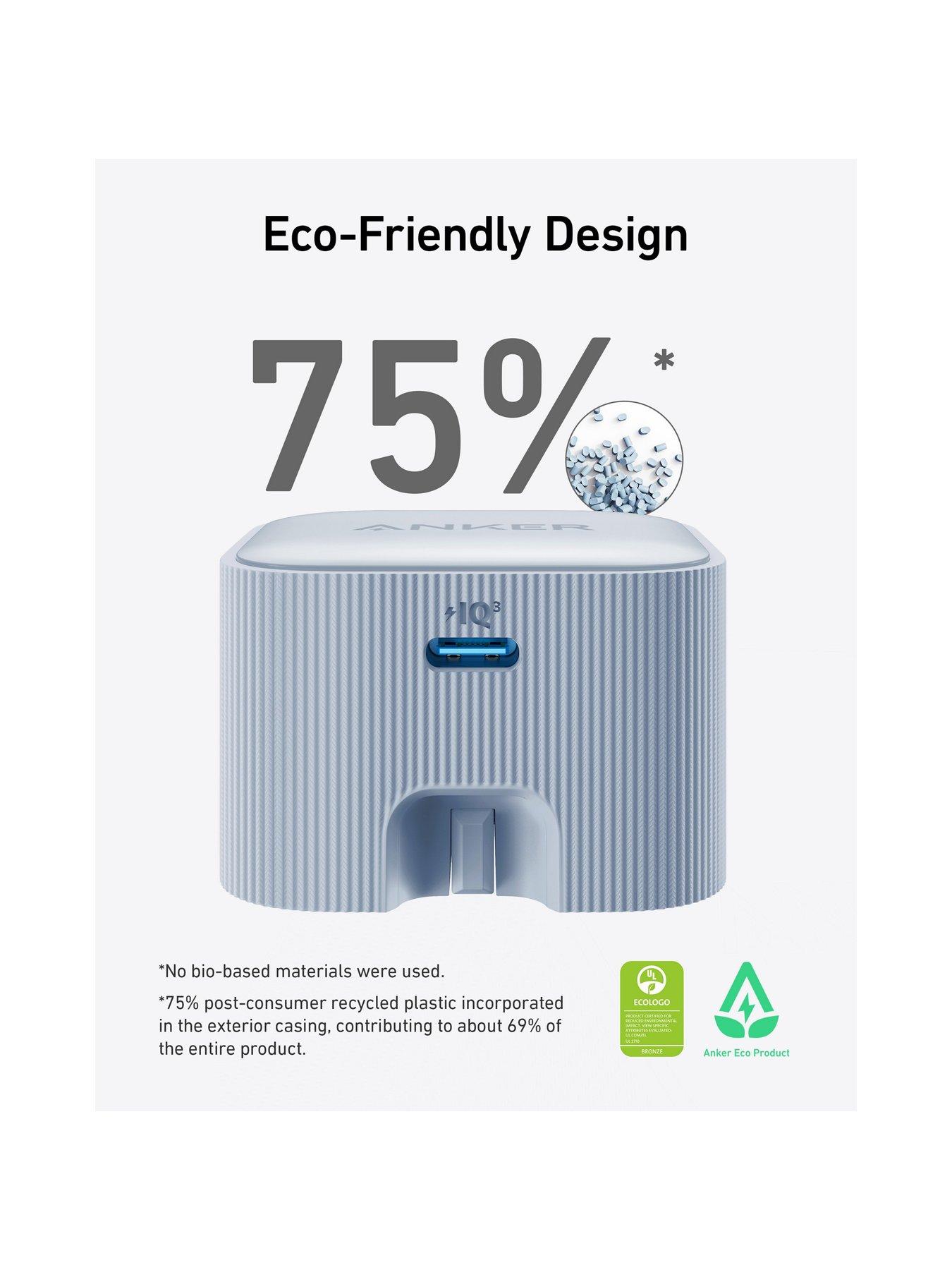 Image 7 of 7 of Anker Anker Nano USB-C Charger, 30W Fast Charging, White