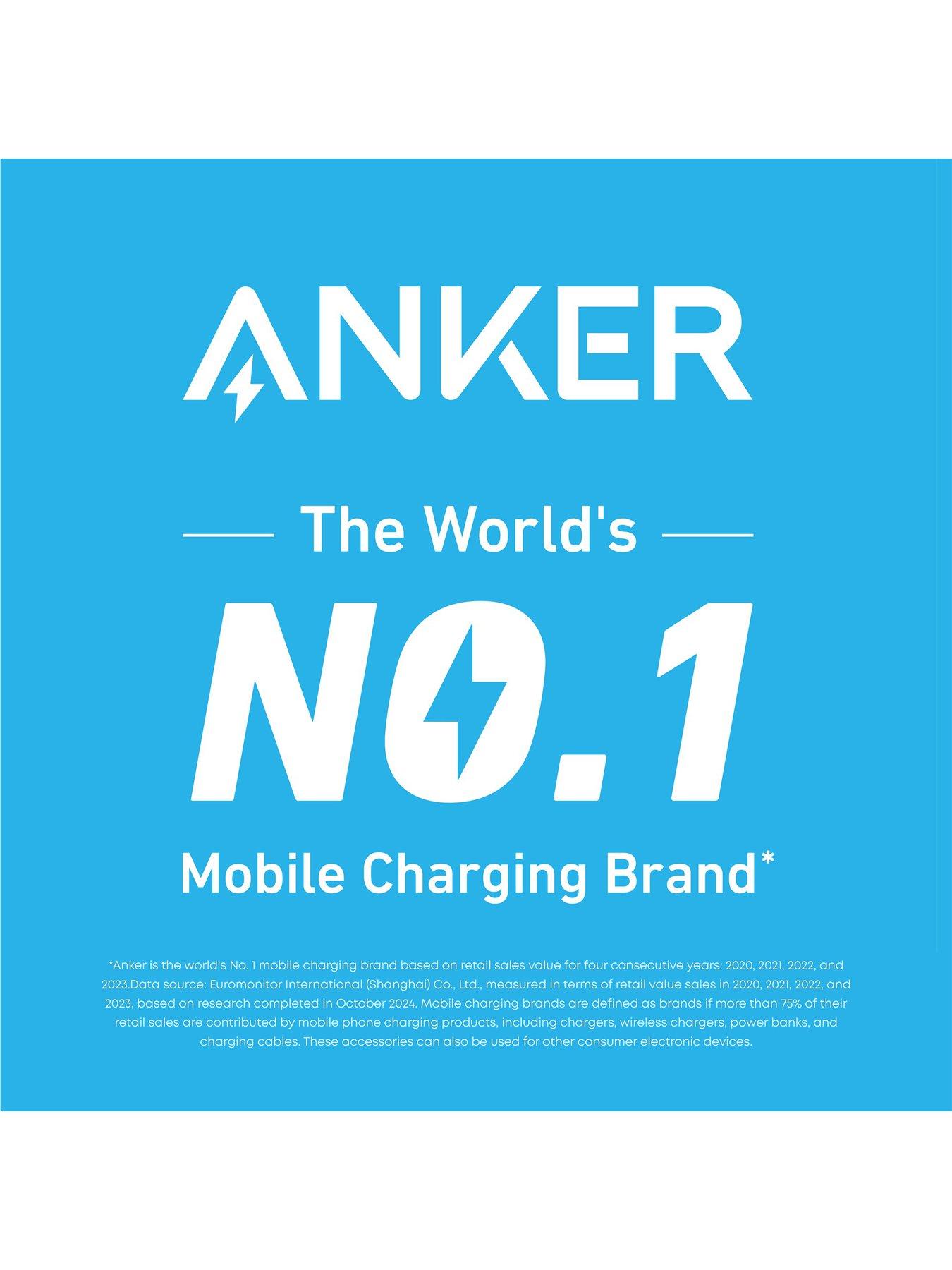 Image 2 of 6 of Anker Anker USB-C Charger, 20W Fast Charging, White