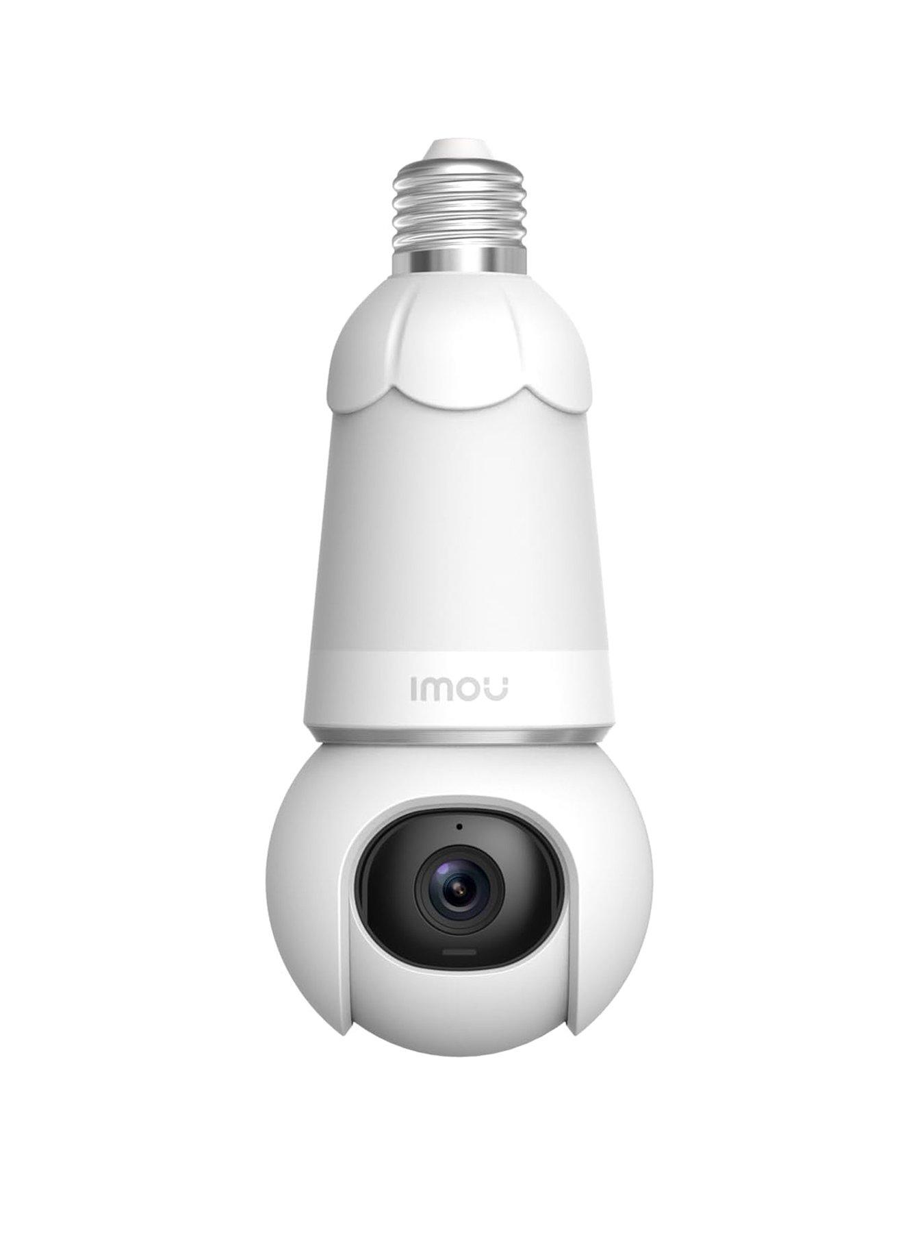 IMOU IMOU Bulb Cam, 2K/3MP, Outdoor & Indoor Pan & Tilt Smart Wi-Fi 2-in-1 Bulb & Security Camera