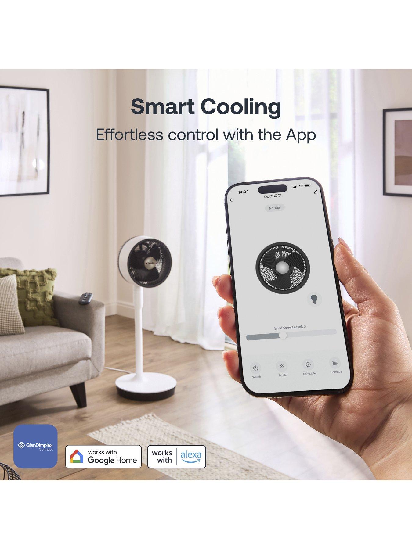 Image 2 of 8 of Dimplex DuoCool Corded Smart&nbsp;Fan