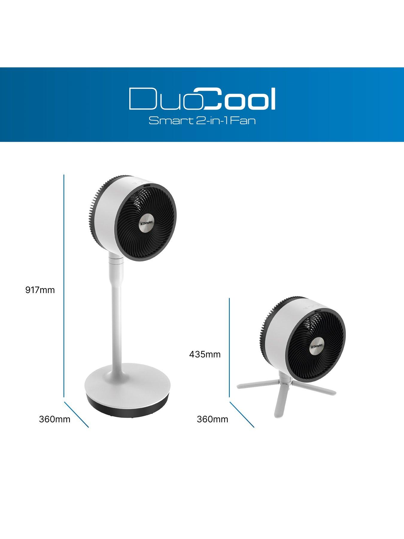 Image 6 of 8 of Dimplex DuoCool Corded Smart&nbsp;Fan