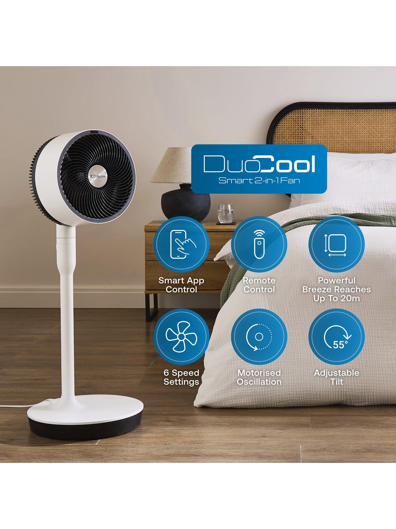 Image 7 of 8 of Dimplex DuoCool Corded Smart&nbsp;Fan