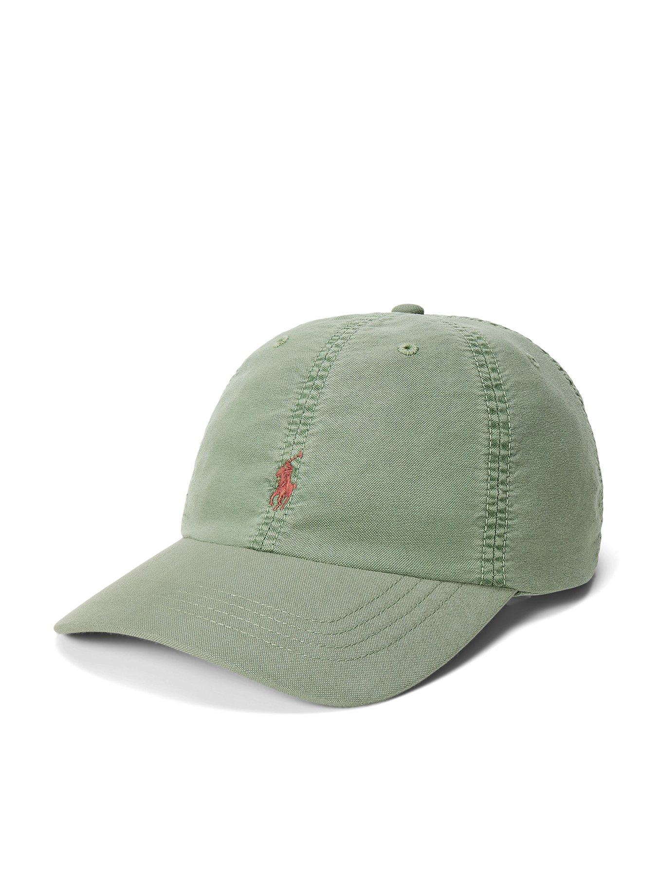 Image 1 of 2 of Polo Ralph Lauren Cotton Oxford Ball Cap - Cargo Green