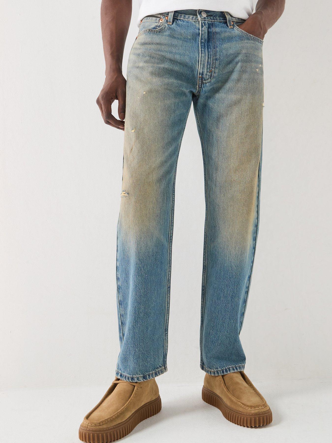 Levi's Levi's 555 Relaxed Straight Jeans - Years Passed By Dx - Light Blue