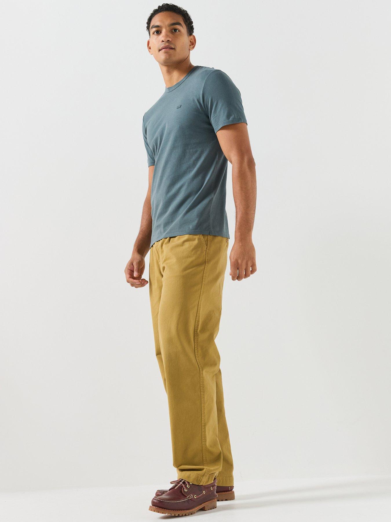 Image 3 of 6 of Levi's Mens 100% Cotton Jersey Crew Neck T-Shirt - Blue