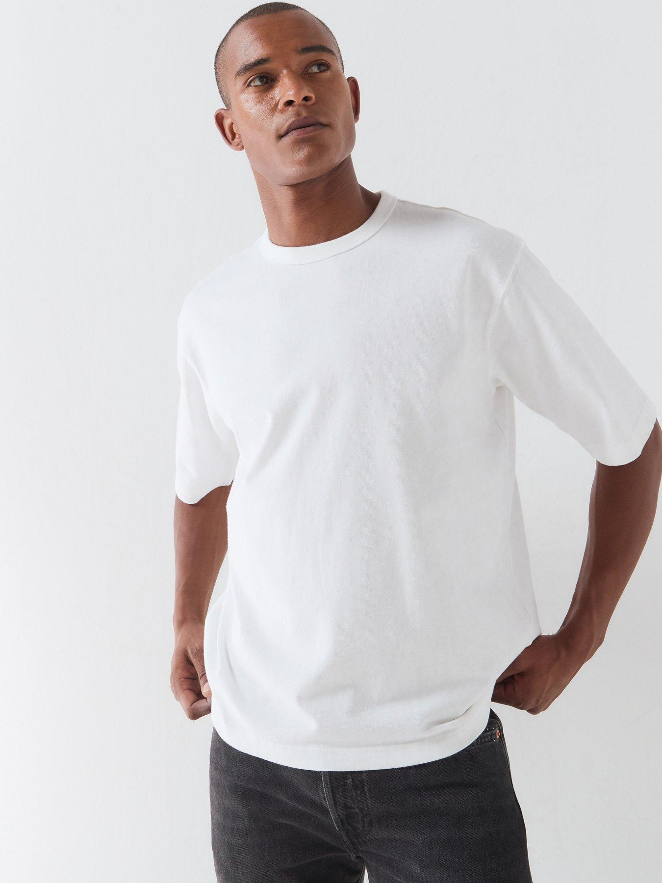 Levi's Men's Loose Fit Heavyweight Short Sleeve T-Shirt - White