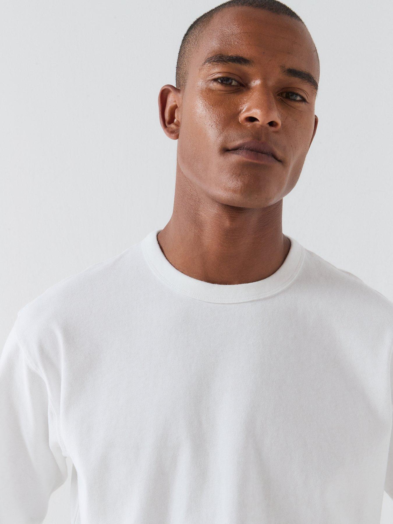 Image 4 of 6 of Levi's Men's Loose Fit Heavyweight Short Sleeve T-Shirt - White