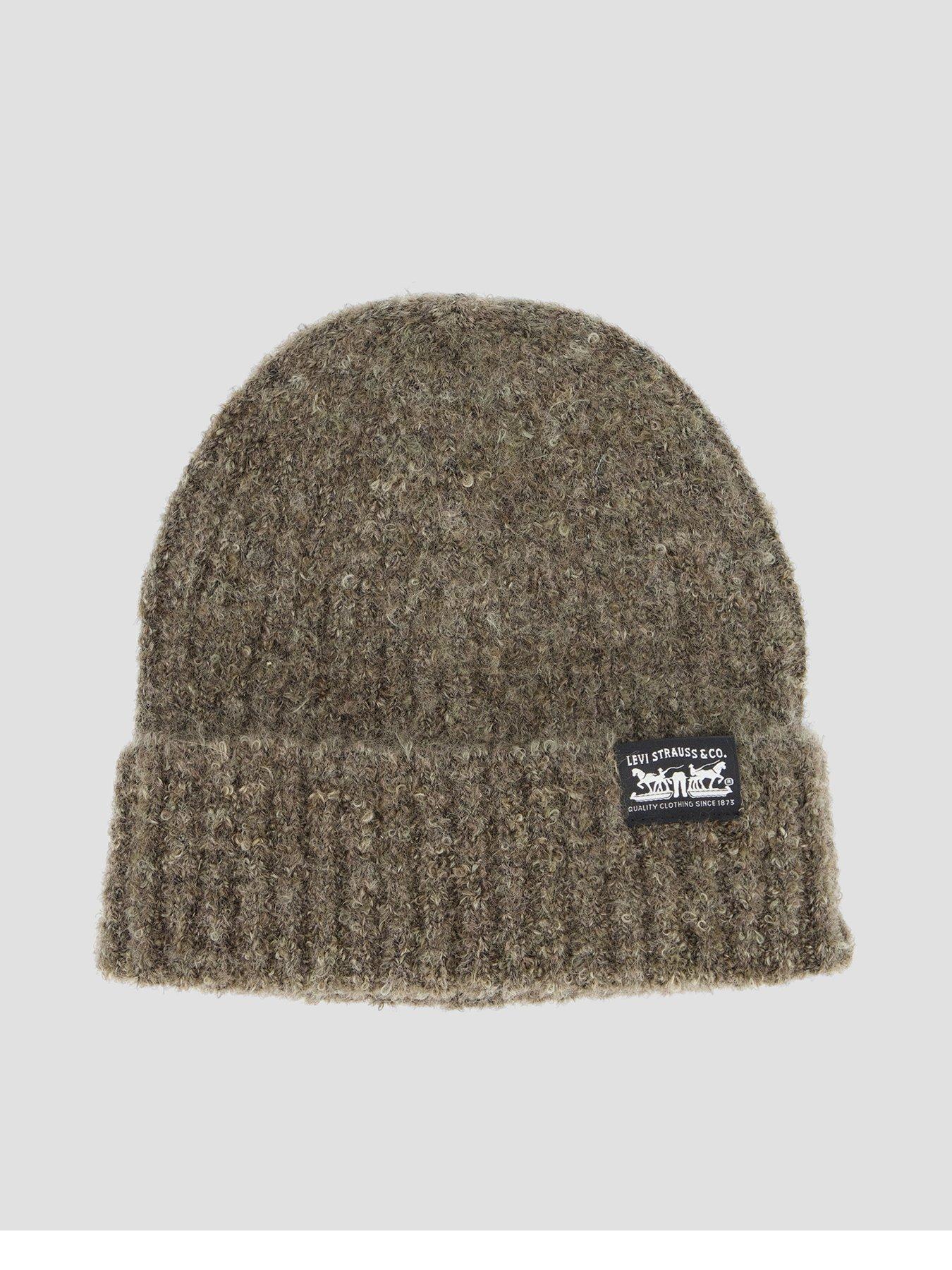Image 1 of 4 of Levi's Levi's Sunset Wool Beanie - Brown