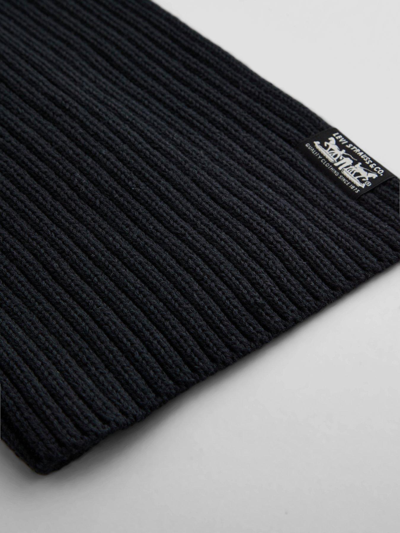 Image 2 of 4 of Levi's Levi's Sunset Knitted Scarf - Black
