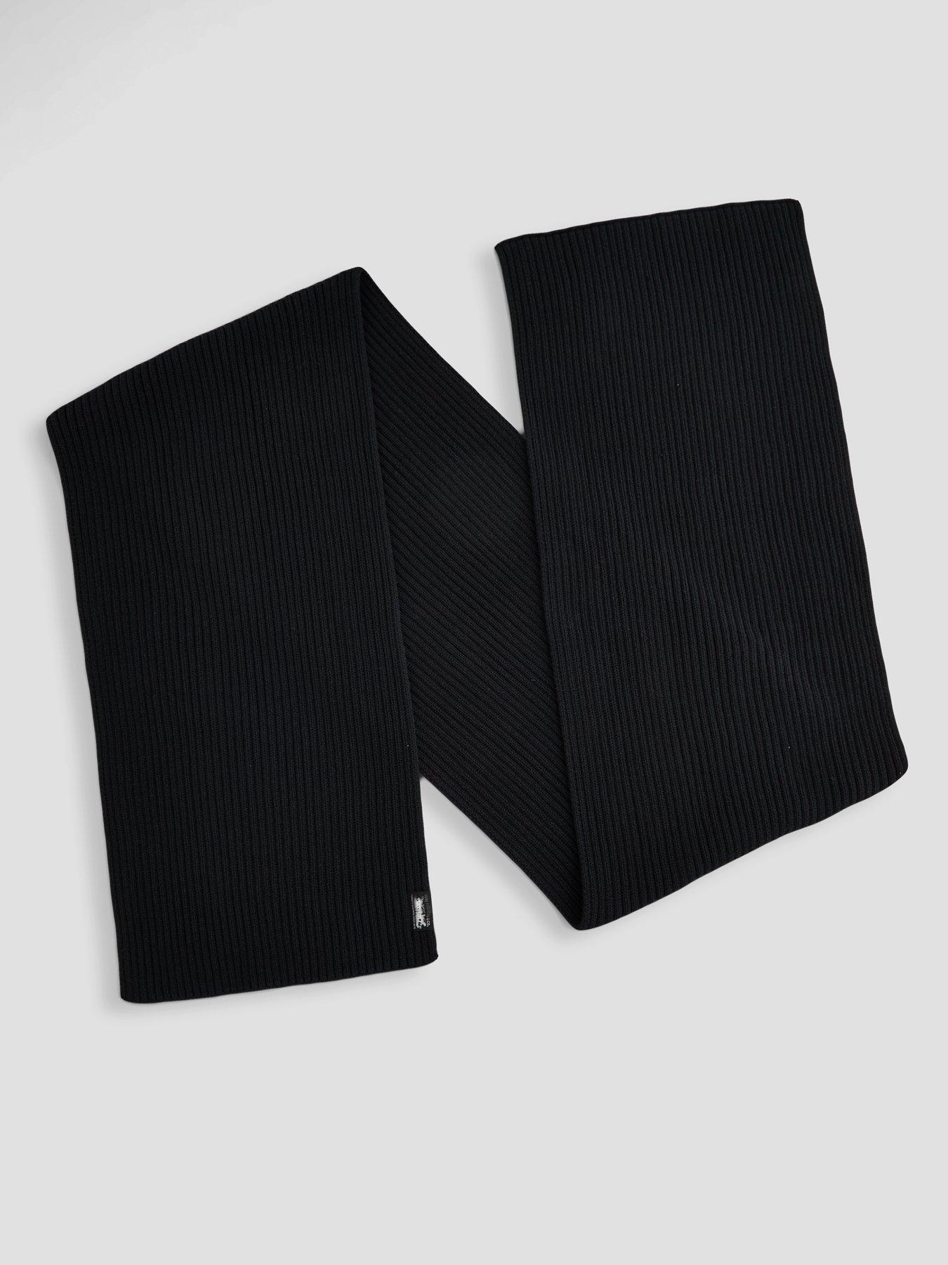 Image 3 of 4 of Levi's Levi's Sunset Knitted Scarf - Black