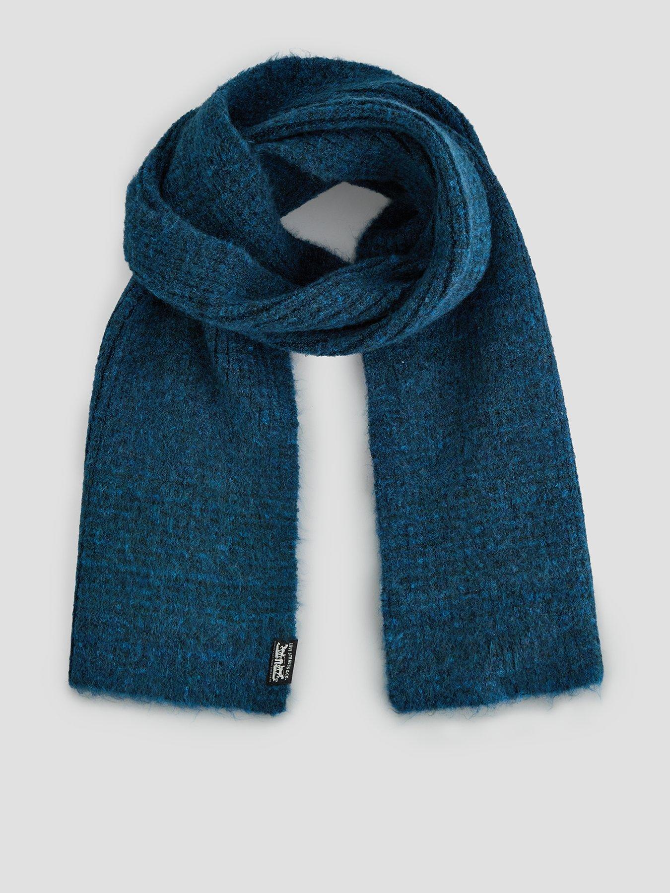 Image 1 of 5 of Levi's Levi's Sunset Stripe Scarf - Navy