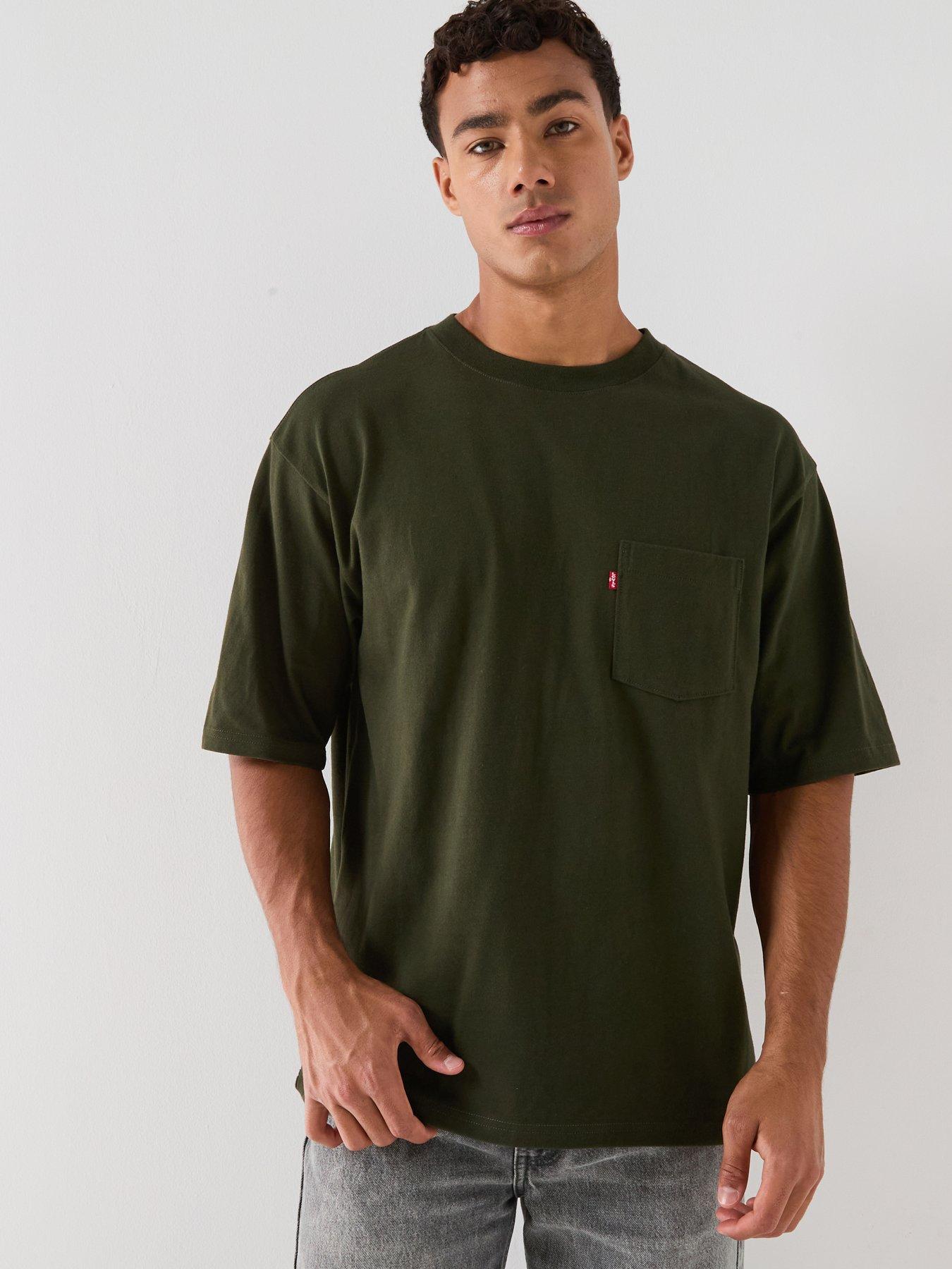 Levi's Pocket Loose Fit T-Shirt - Dark Green