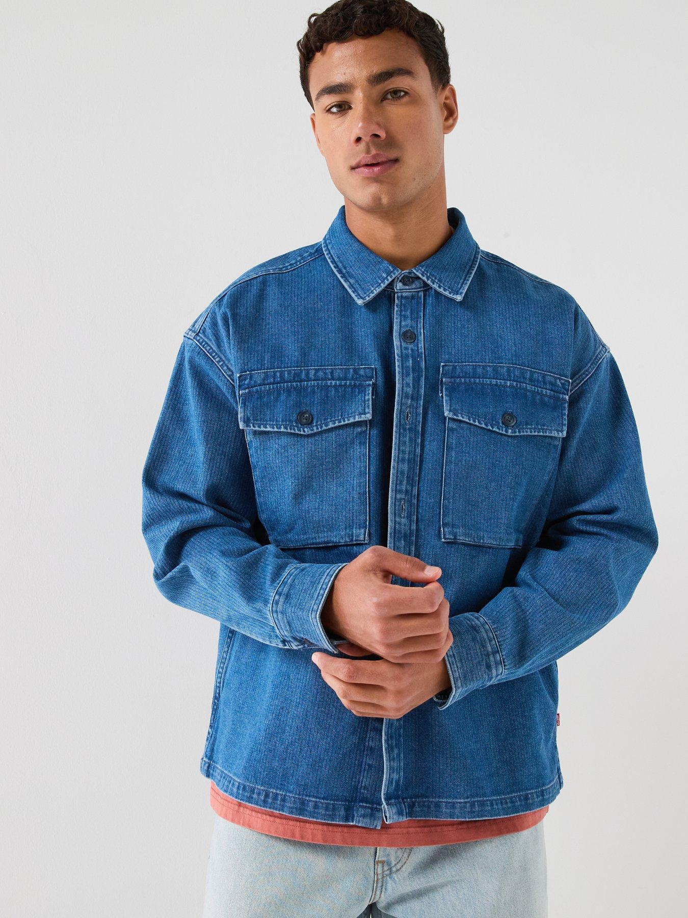 Levi's Levi's Waller Relaxed Fit Denim Shirt - Dark Blue
