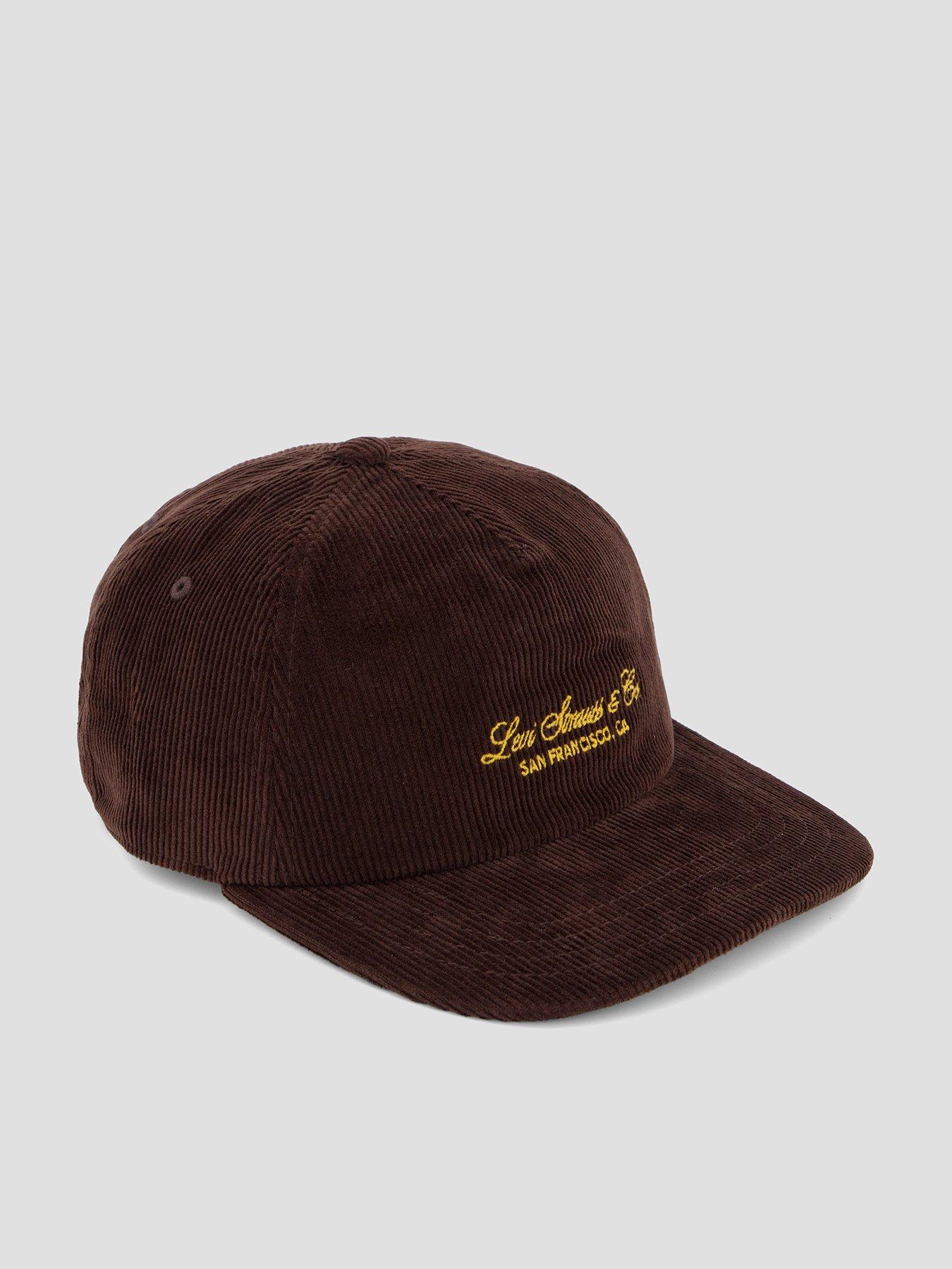 Levi's Lakeshore Corduroy Trucker Cap - Brown