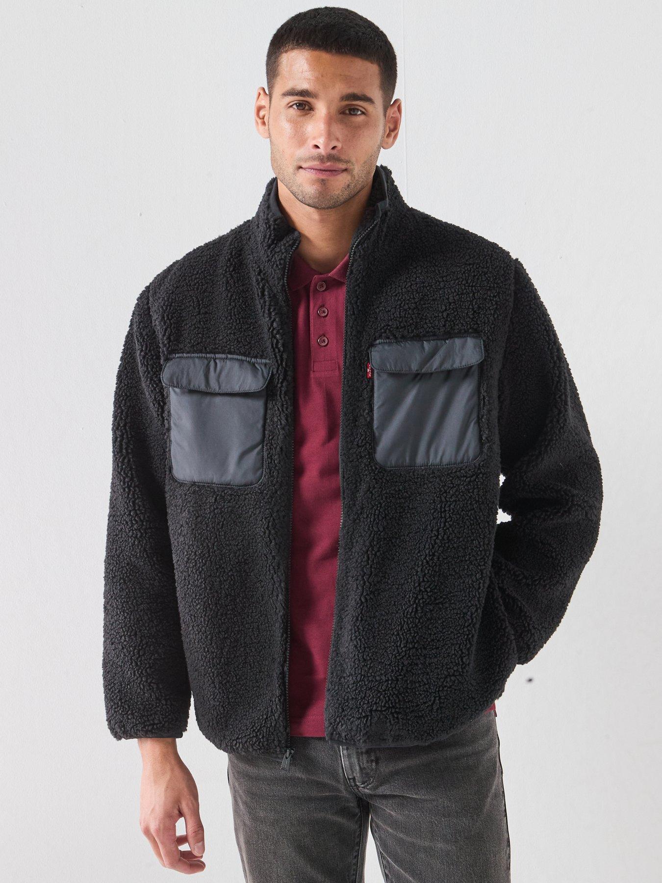 Levi's Levi's Campo Sherpa Fleece Jacket - Black