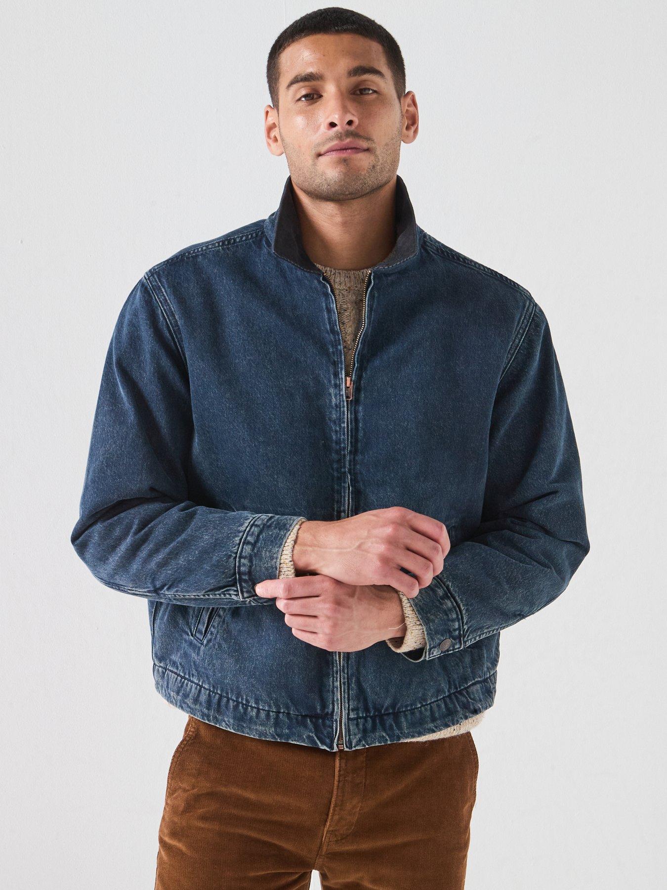 Image 1 of 6 of Levi's Men's Castro Full Zip Lined Jacket - Dark Blue