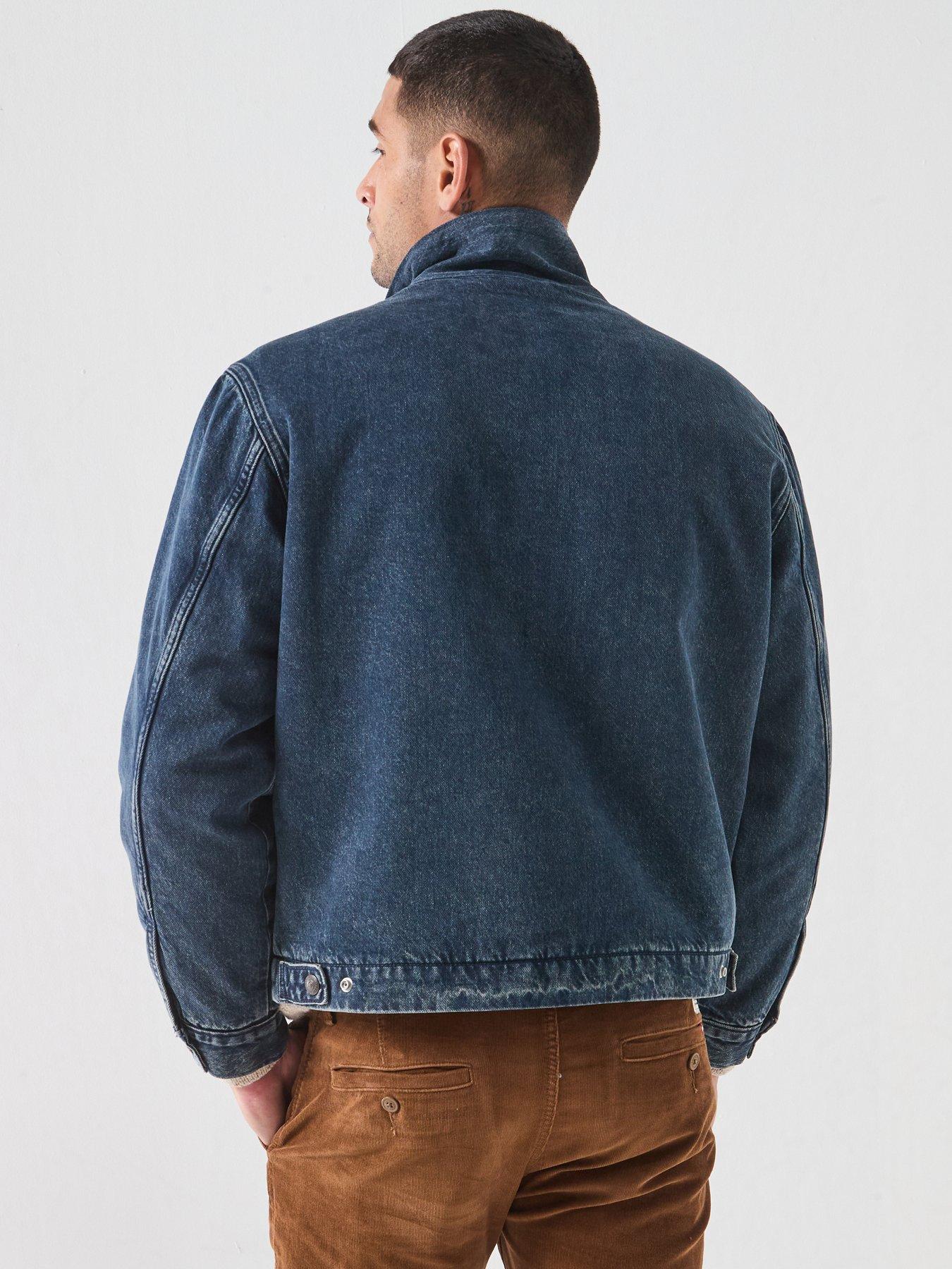Image 2 of 6 of Levi's Men's Castro Full Zip Lined Jacket - Dark Blue