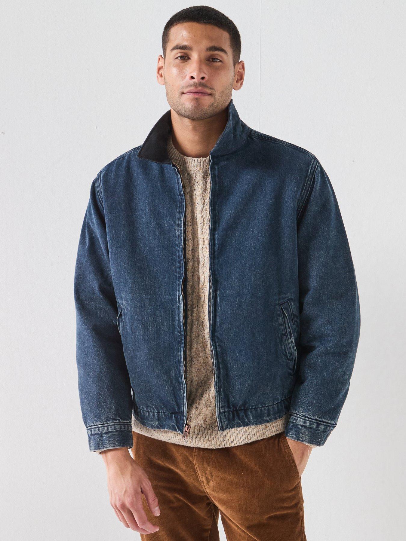 Image 4 of 6 of Levi's Men's Castro Full Zip Lined Jacket - Dark Blue