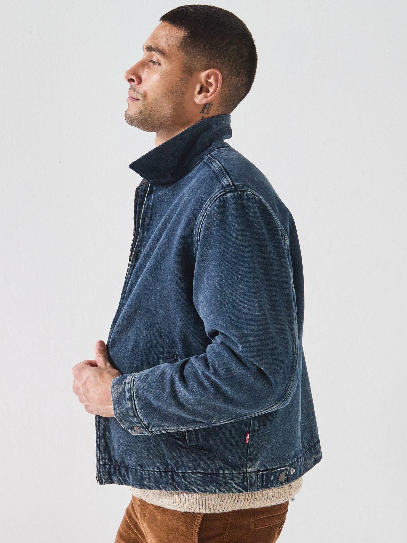 Image 5 of 6 of Levi's Men's Castro Full Zip Lined Jacket - Dark Blue