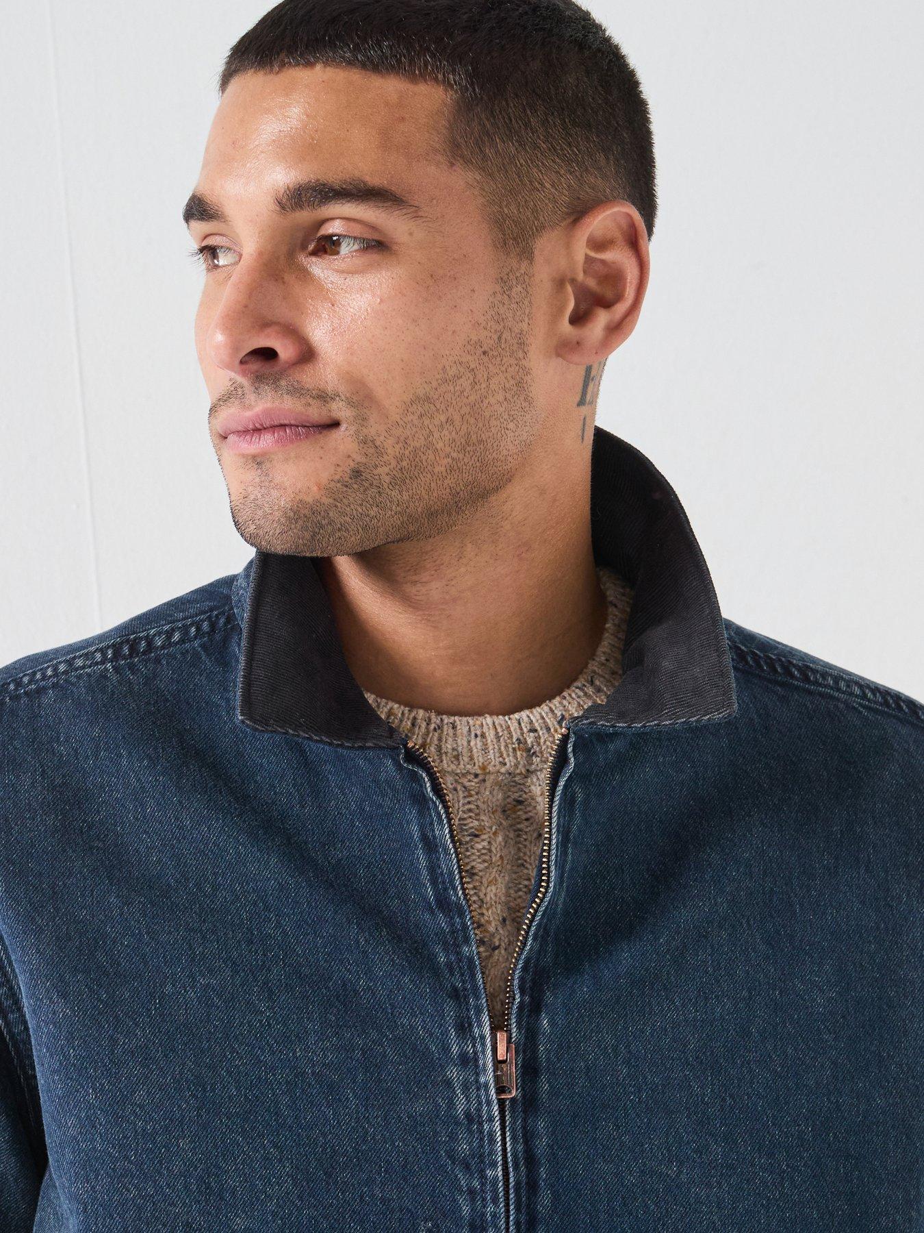Image 6 of 6 of Levi's Men's Castro Full Zip Lined Jacket - Dark Blue