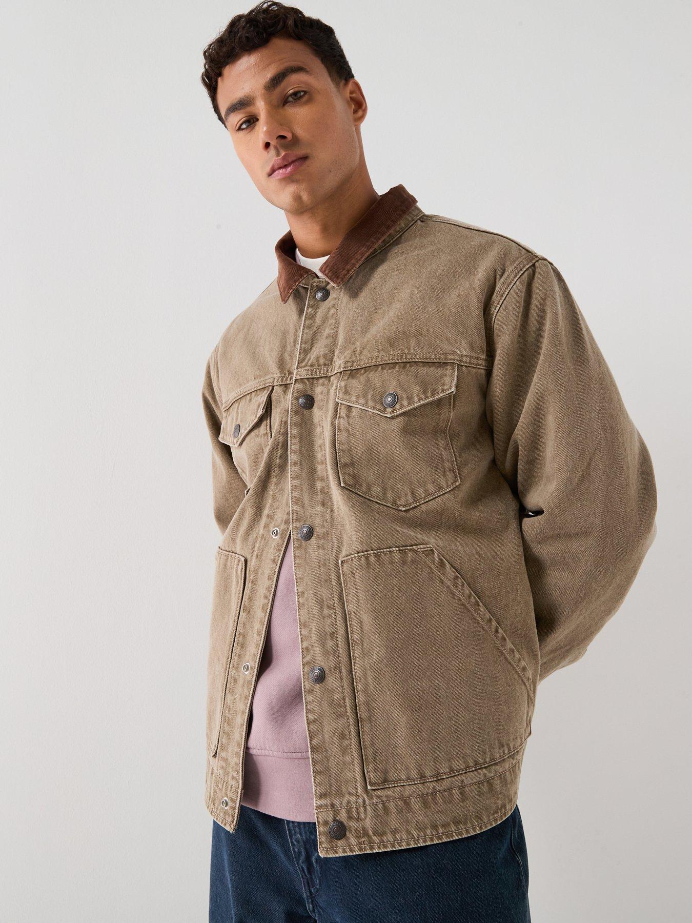 Image 1 of 5 of Levi's Men's Munroe Trucker Jacket - Beige