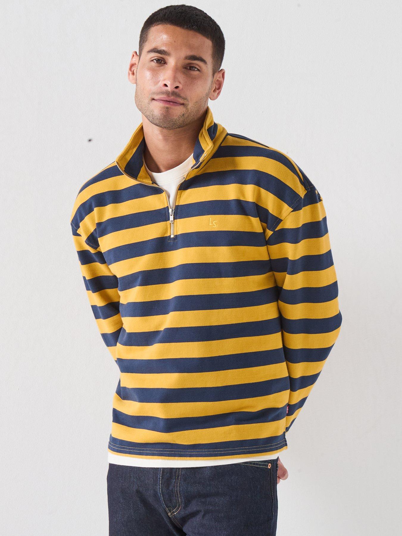 Levi's Levi's Cameron Stripe 1/4 Zip Sweatshirt - Multi