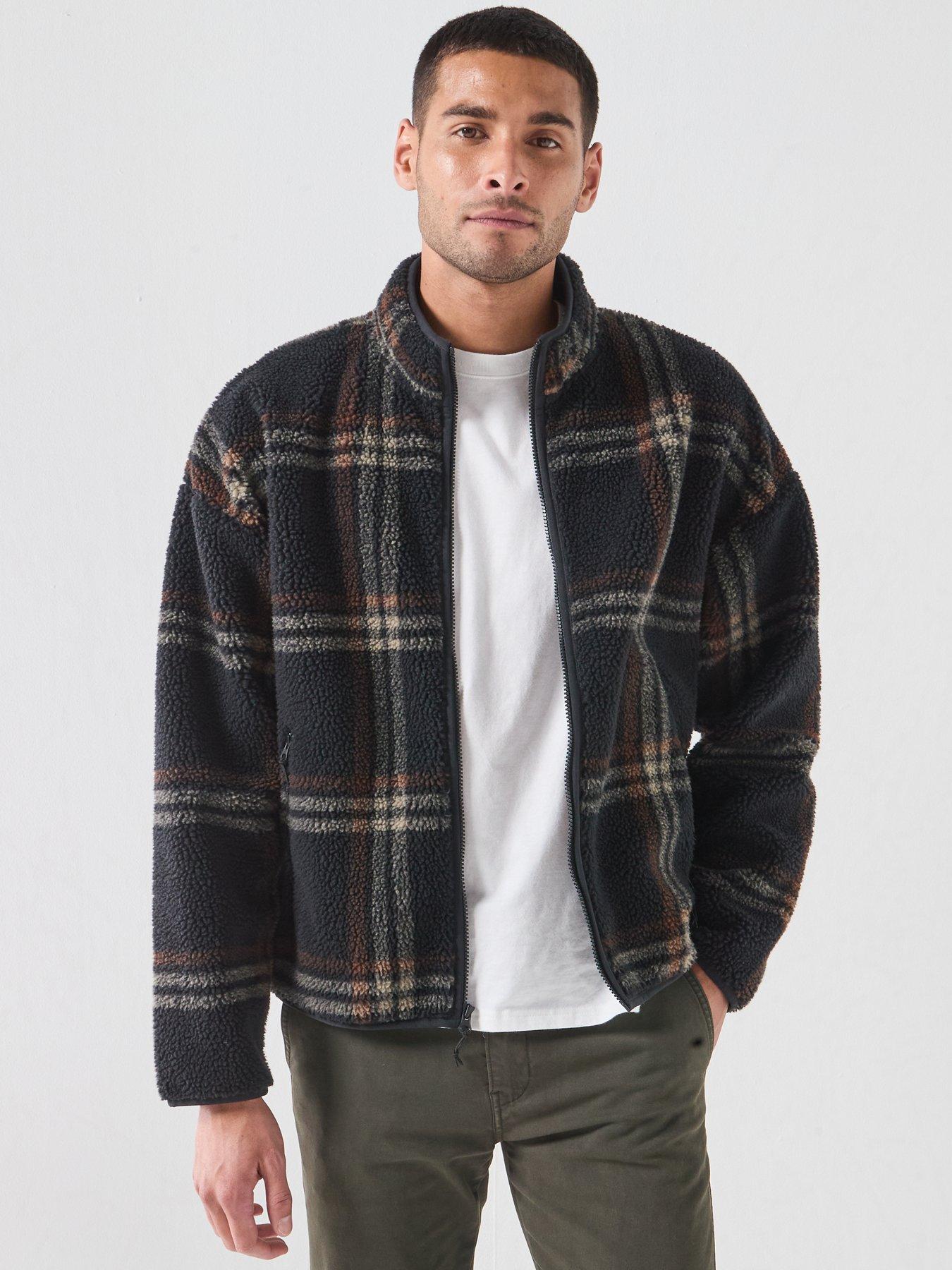 Levi's Levi's Nolan Boxy Fit Sherpa Fleece Jacket - Multi