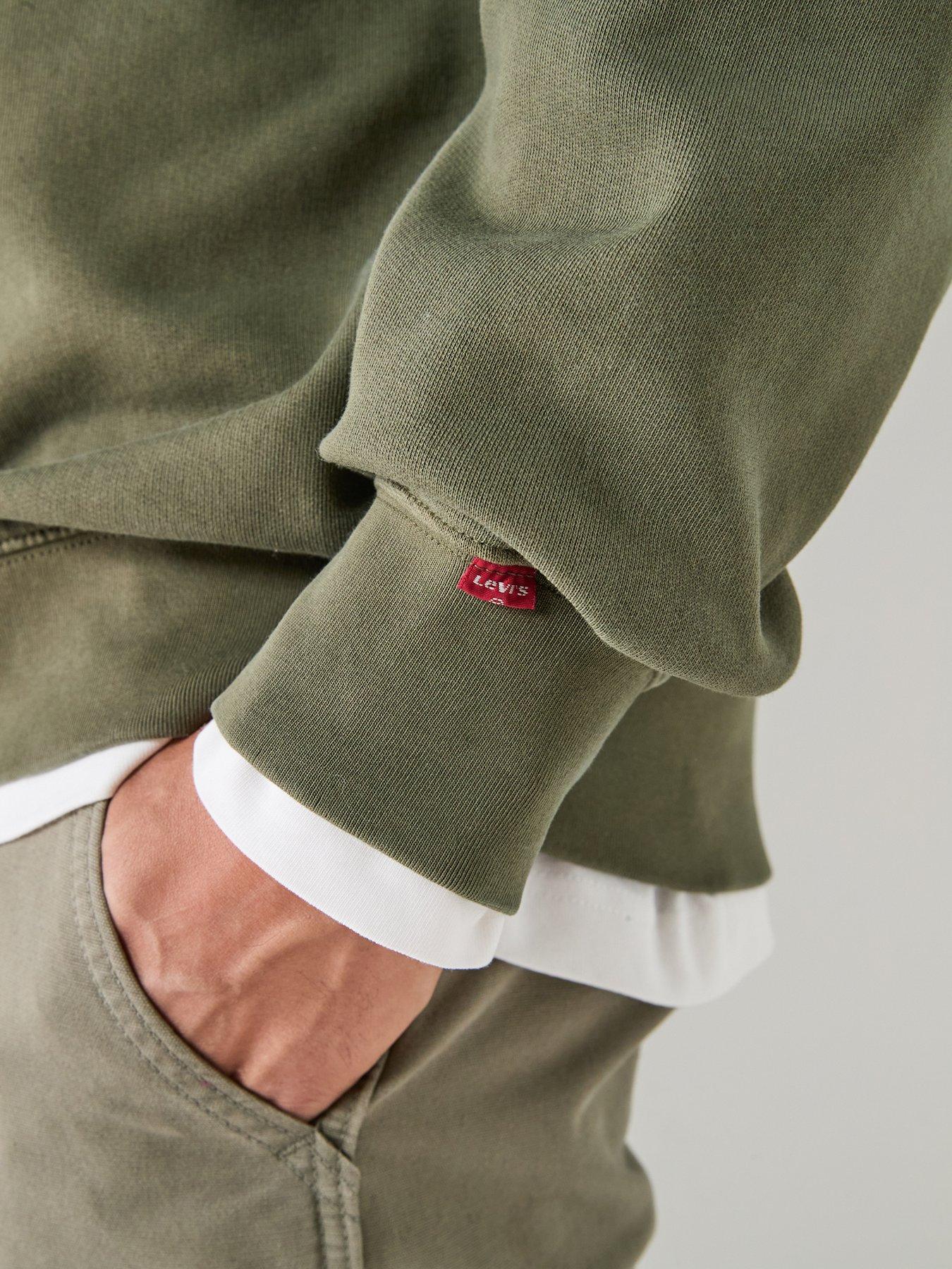 Image 5 of 6 of Levi's Levi's Authentic Relaxed Fit Crew Sweatshirt - Green
