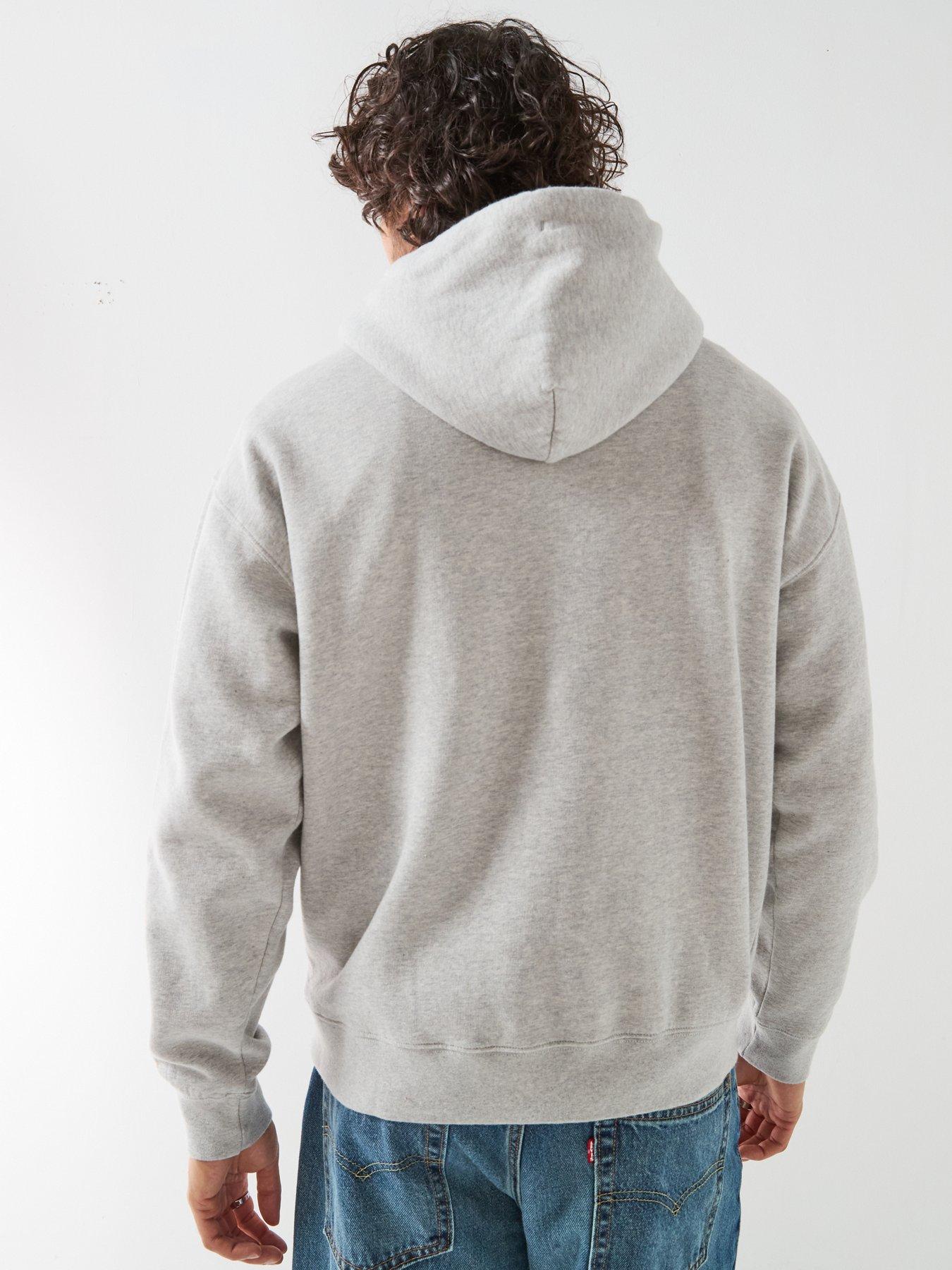 Image 2 of 6 of Levi's Levi's Authentic Relaxed Fit Fleece Hoodie - Grey