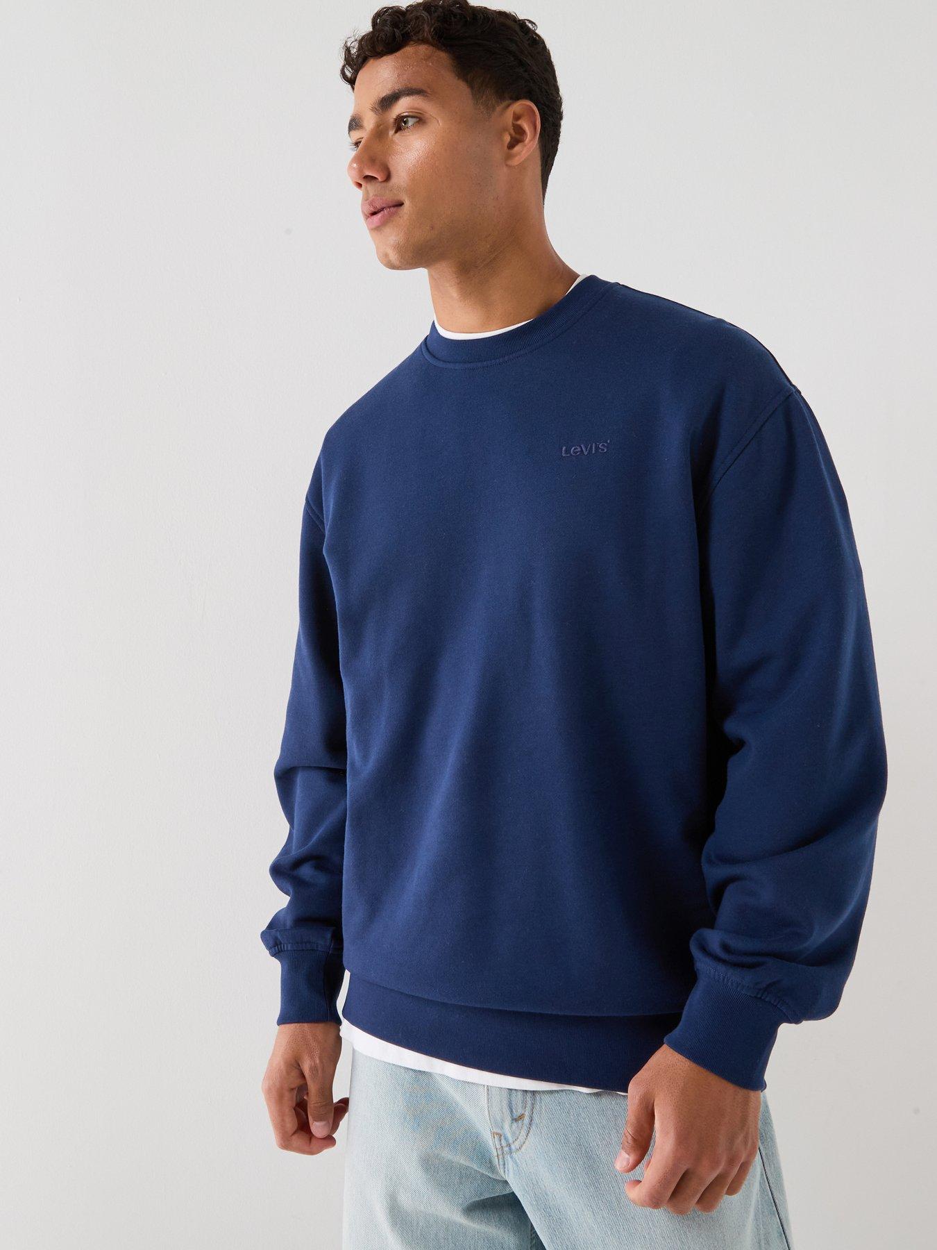 Levi's Authentic Crewneck Sweatshirt - Sargasso Sea Garment Dye F Sargasso Sea