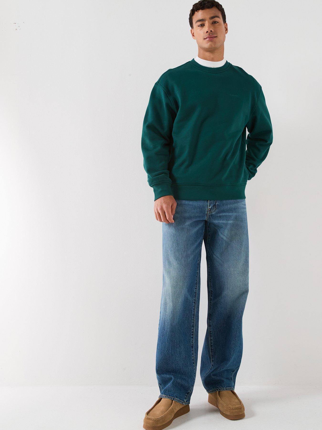 Image 3 of 5 of Levi's Levi's Crew Sweatshirt - Green
