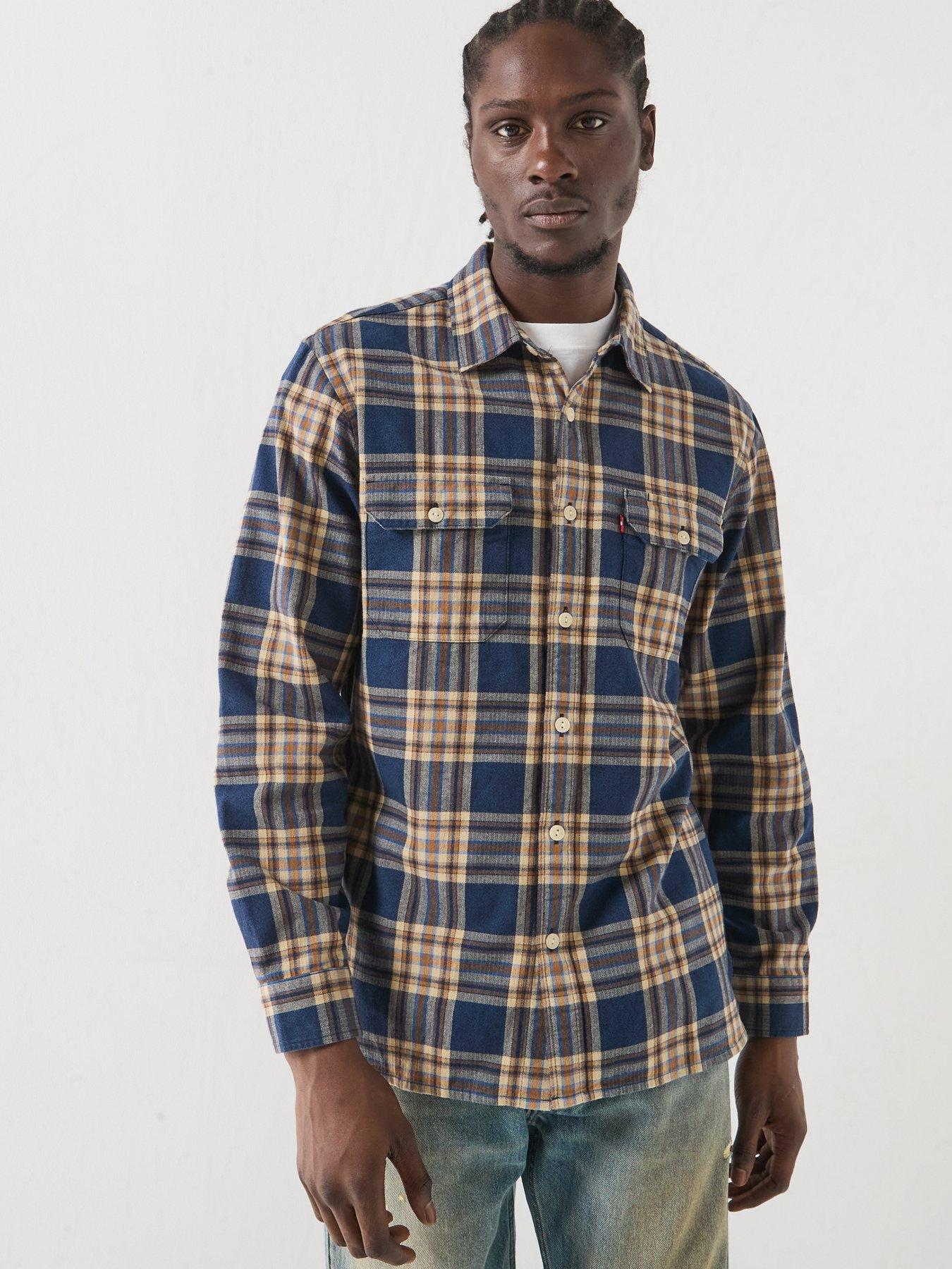 Levi's Levi's Jackson Worker Herringbone Check Twill Shirt - Multi