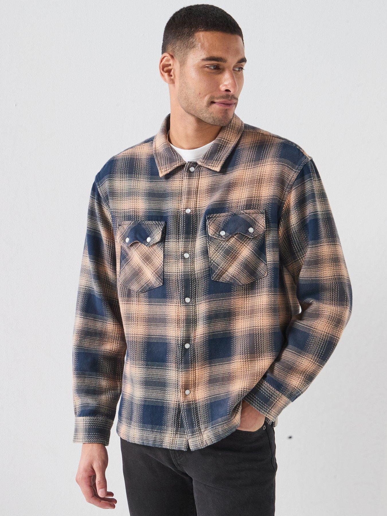 Levi's Levi's Long Sleeve Boxy Fit Check Western Overshirt - Multi