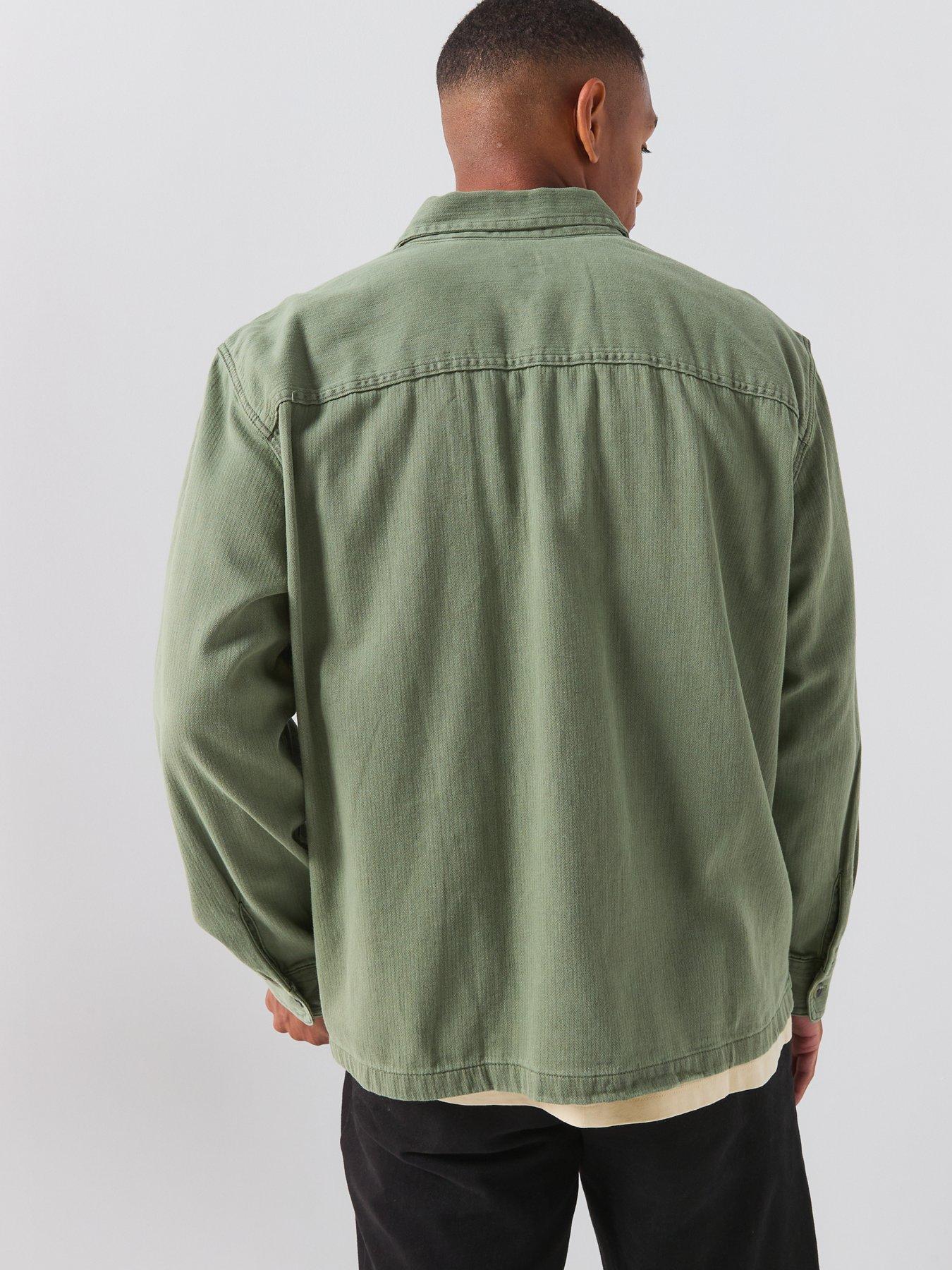 Image 2 of 5 of Levi's Levi's Waller Relaxed Fit Denim Shirt - Green