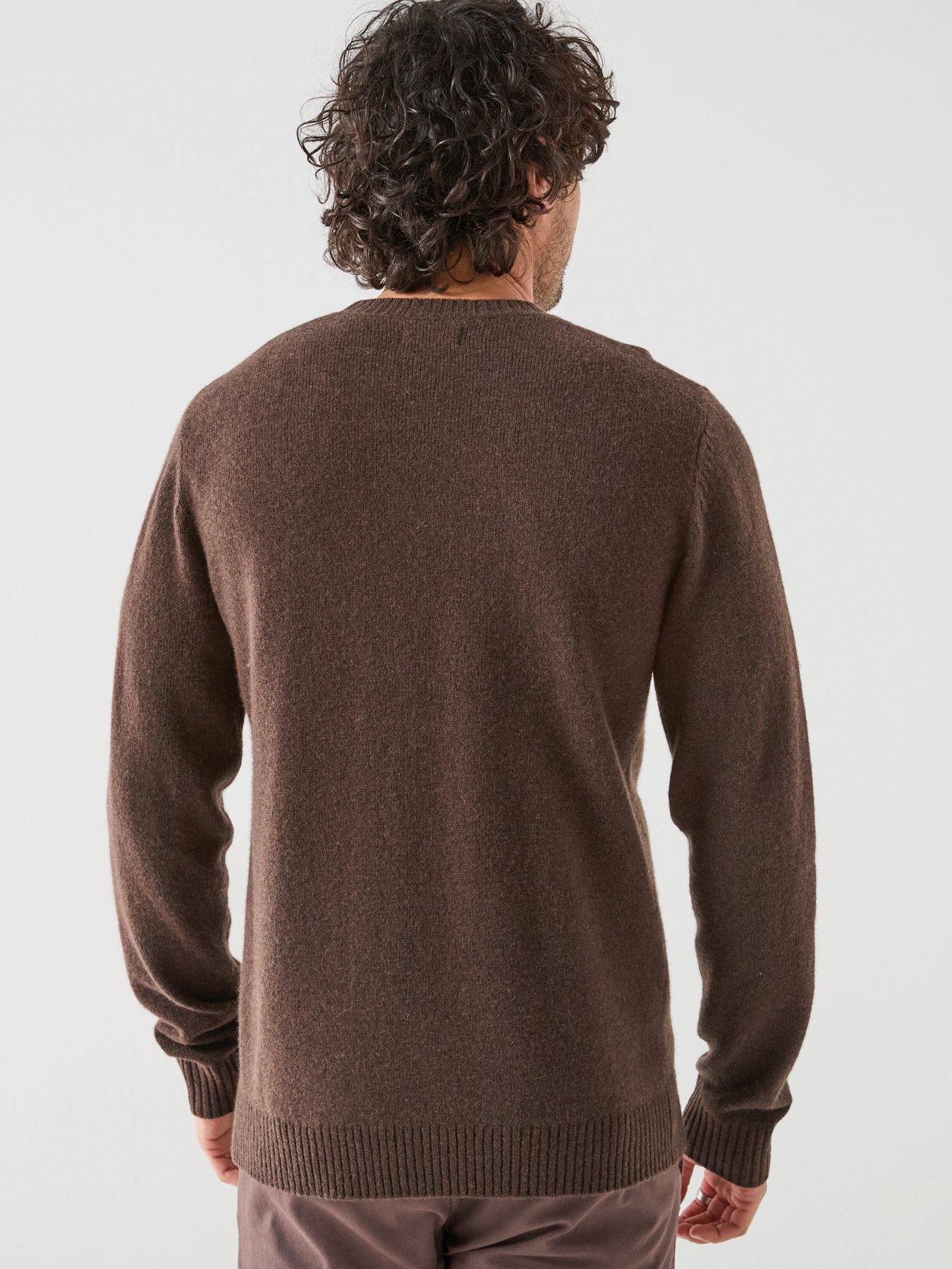 Image 2 of 5 of Levi's Mens Original Housemark Knitted Jumper - Brown