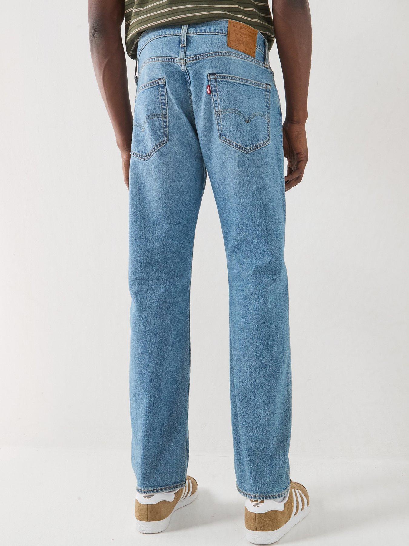 Image 2 of 5 of Levi's 502 Tapered Jeans - Light Blue