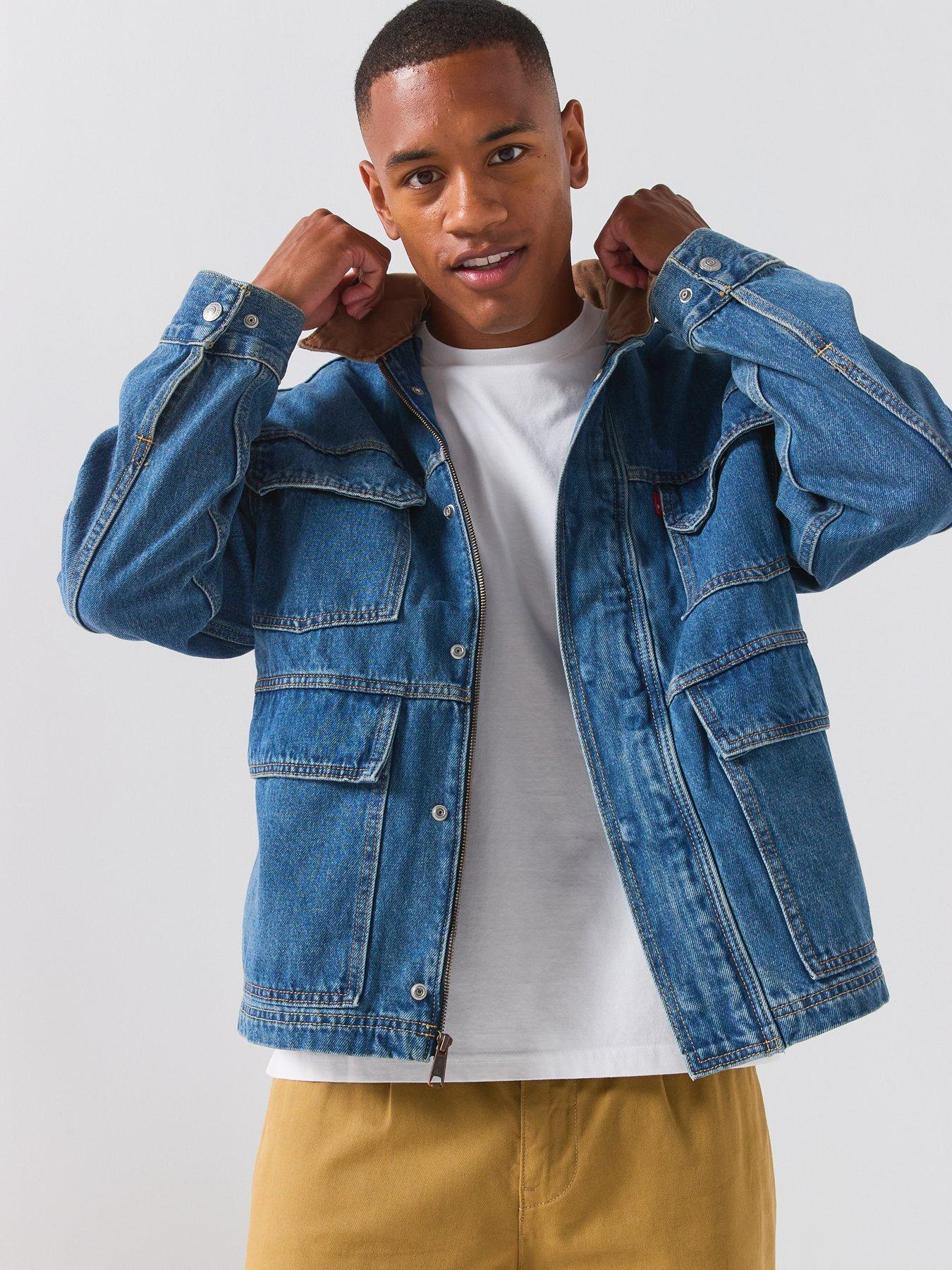 Levi's Men's East Port Denim Jacket - Dark Blue