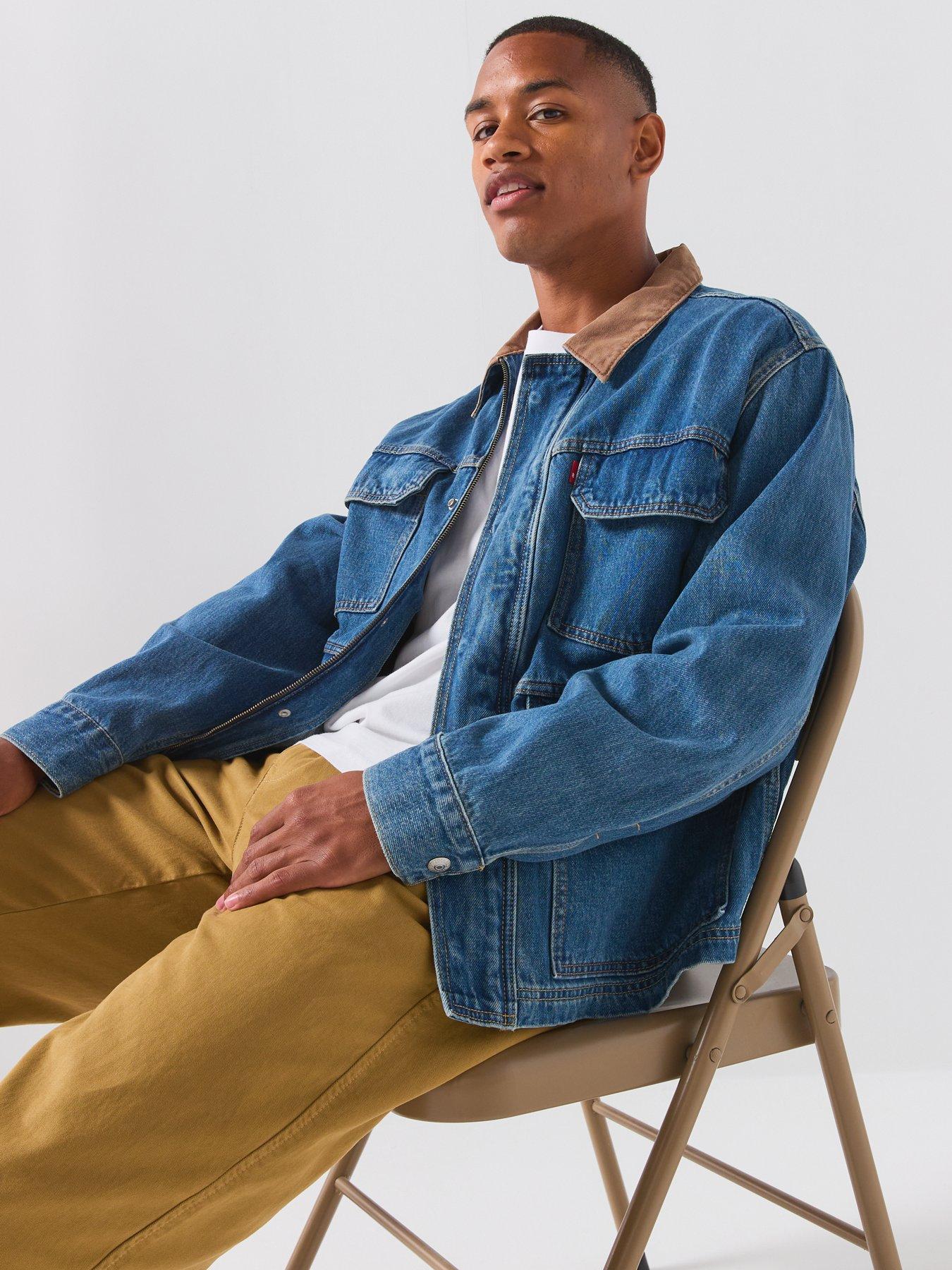 Image 4 of 6 of Levi's Men's East Port Denim Jacket - Dark Blue