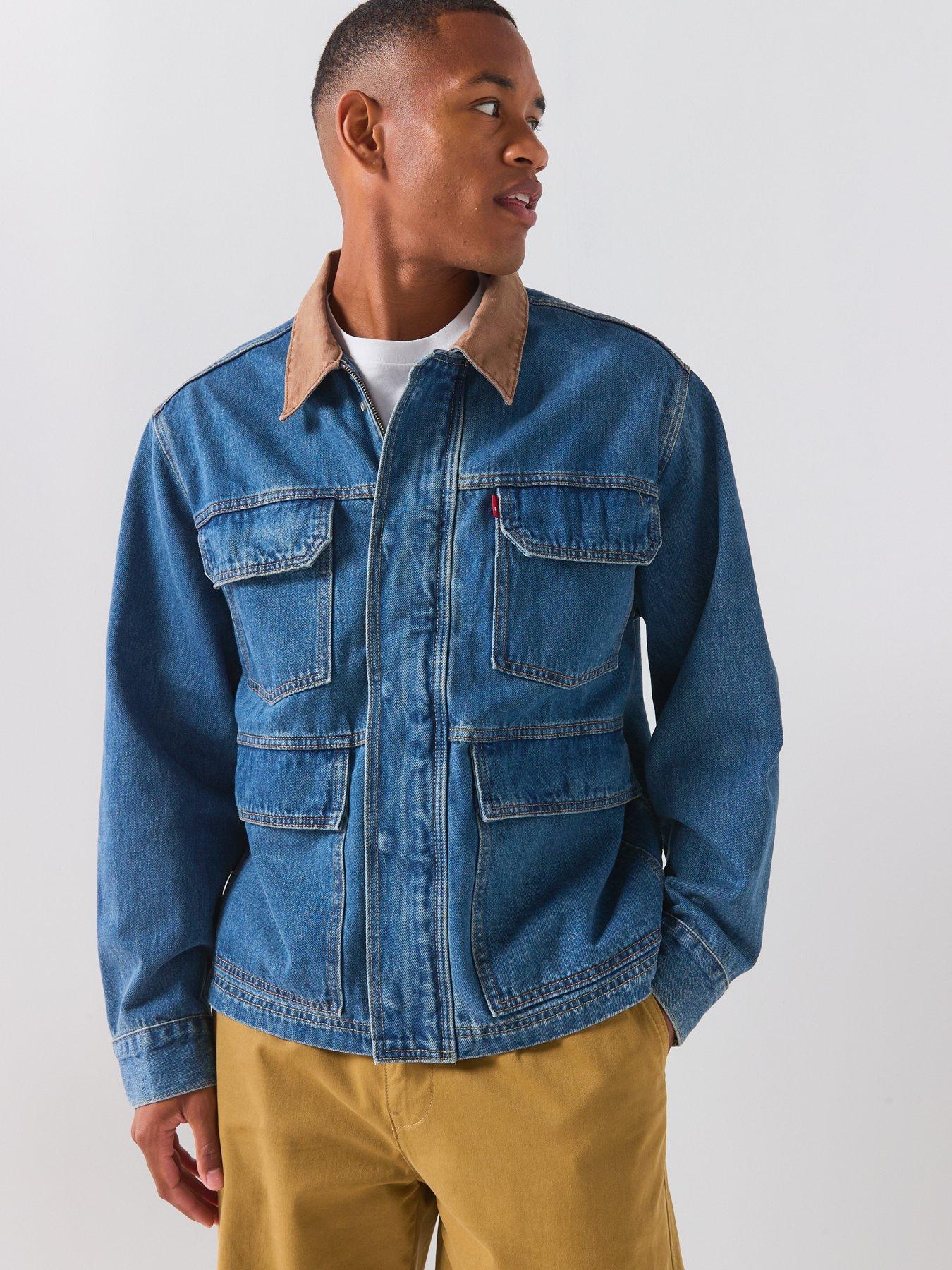Image 5 of 6 of Levi's Men's East Port Denim Jacket - Dark Blue