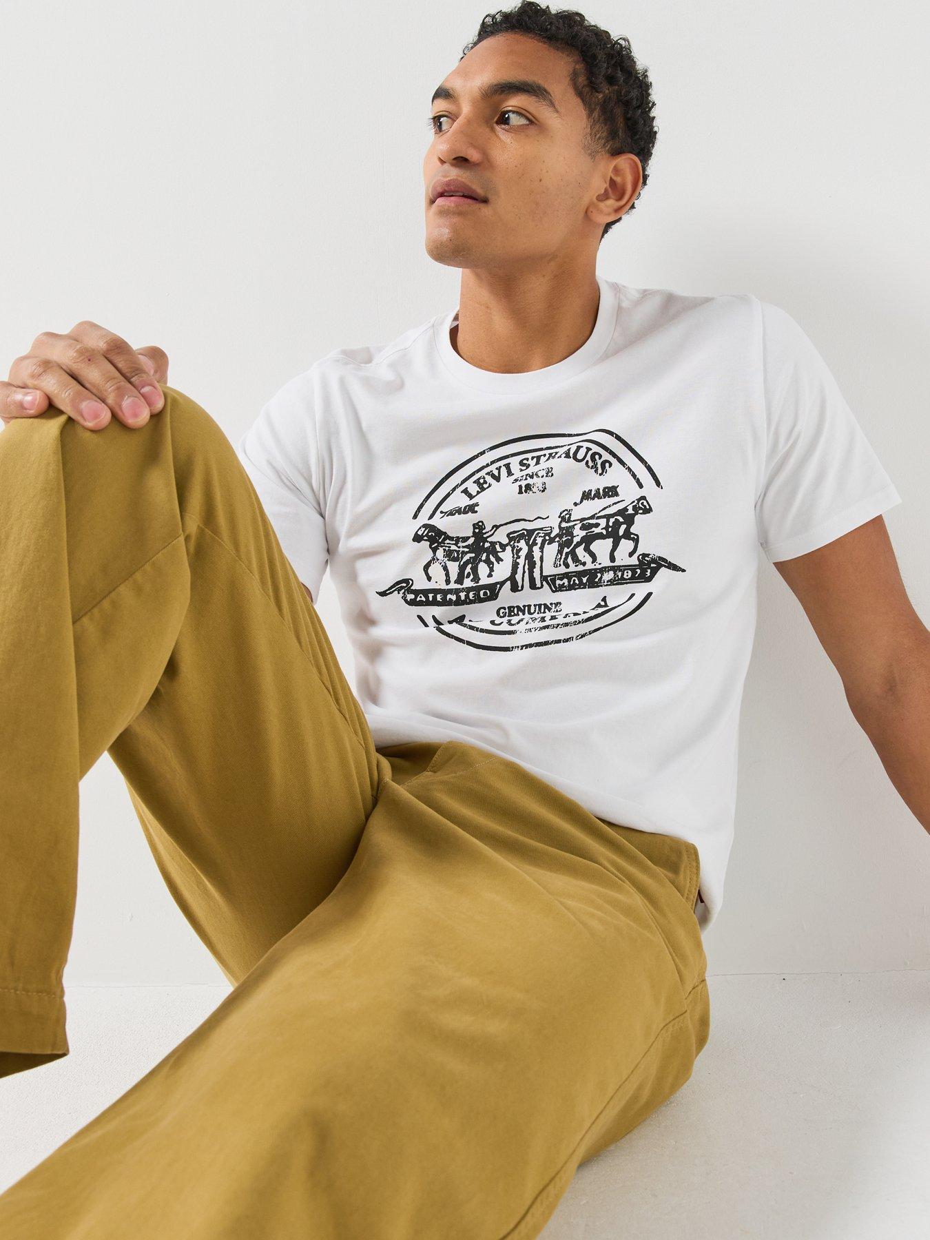 Image 5 of 6 of Levi's Levi's Graphic Crewneck T-shirt - White