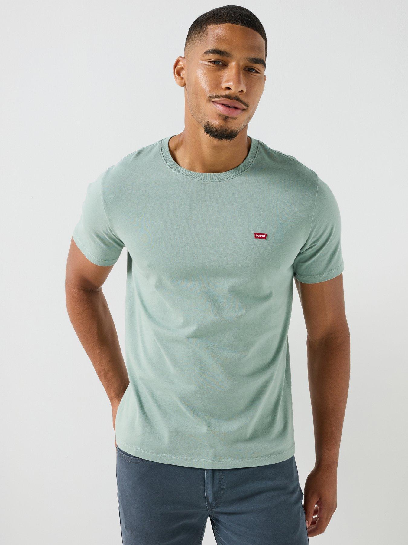 Image 1 of 5 of Levi's Classic Housemark T-Shirt - Light Green