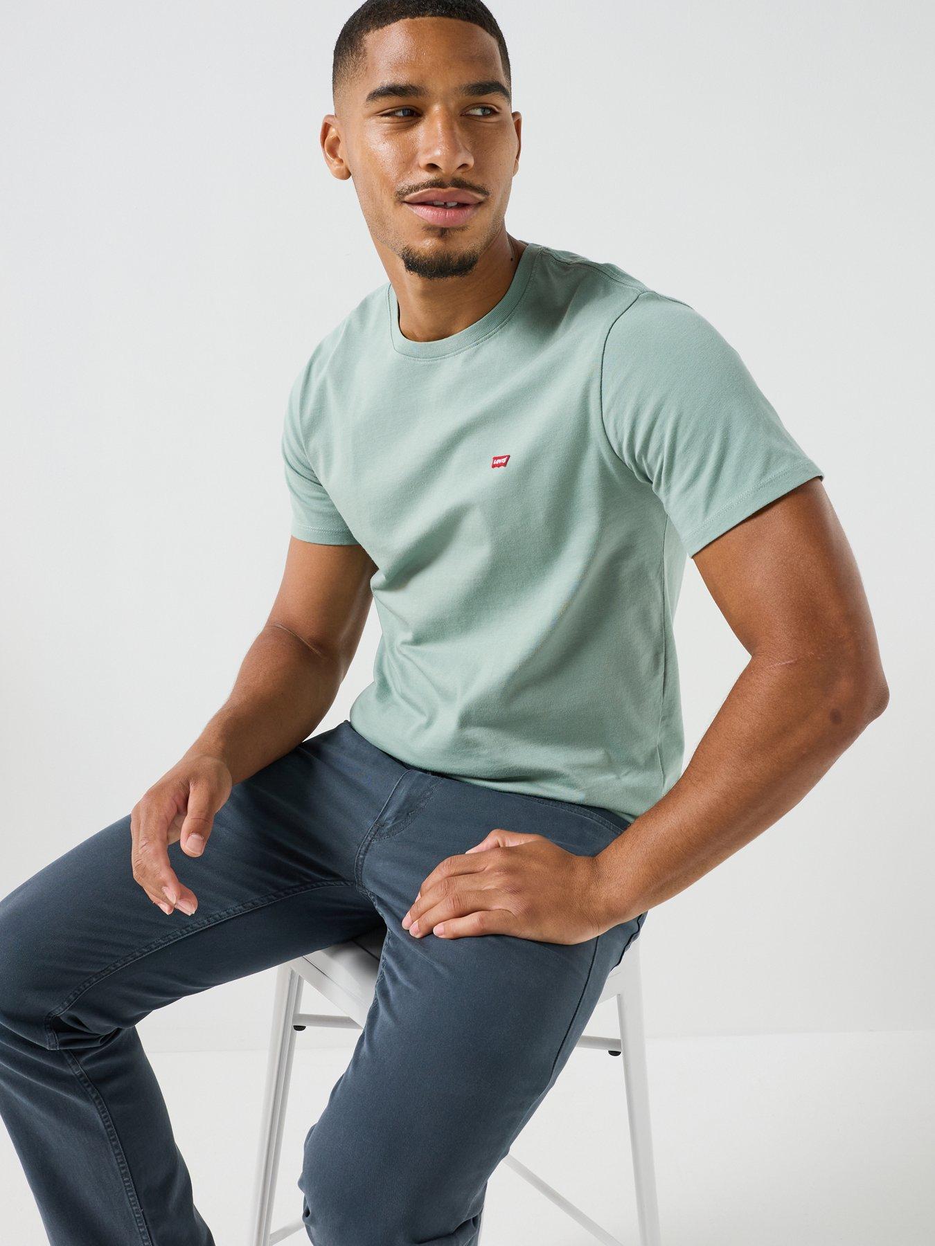 Image 4 of 5 of Levi's Classic Housemark T-Shirt - Light Green