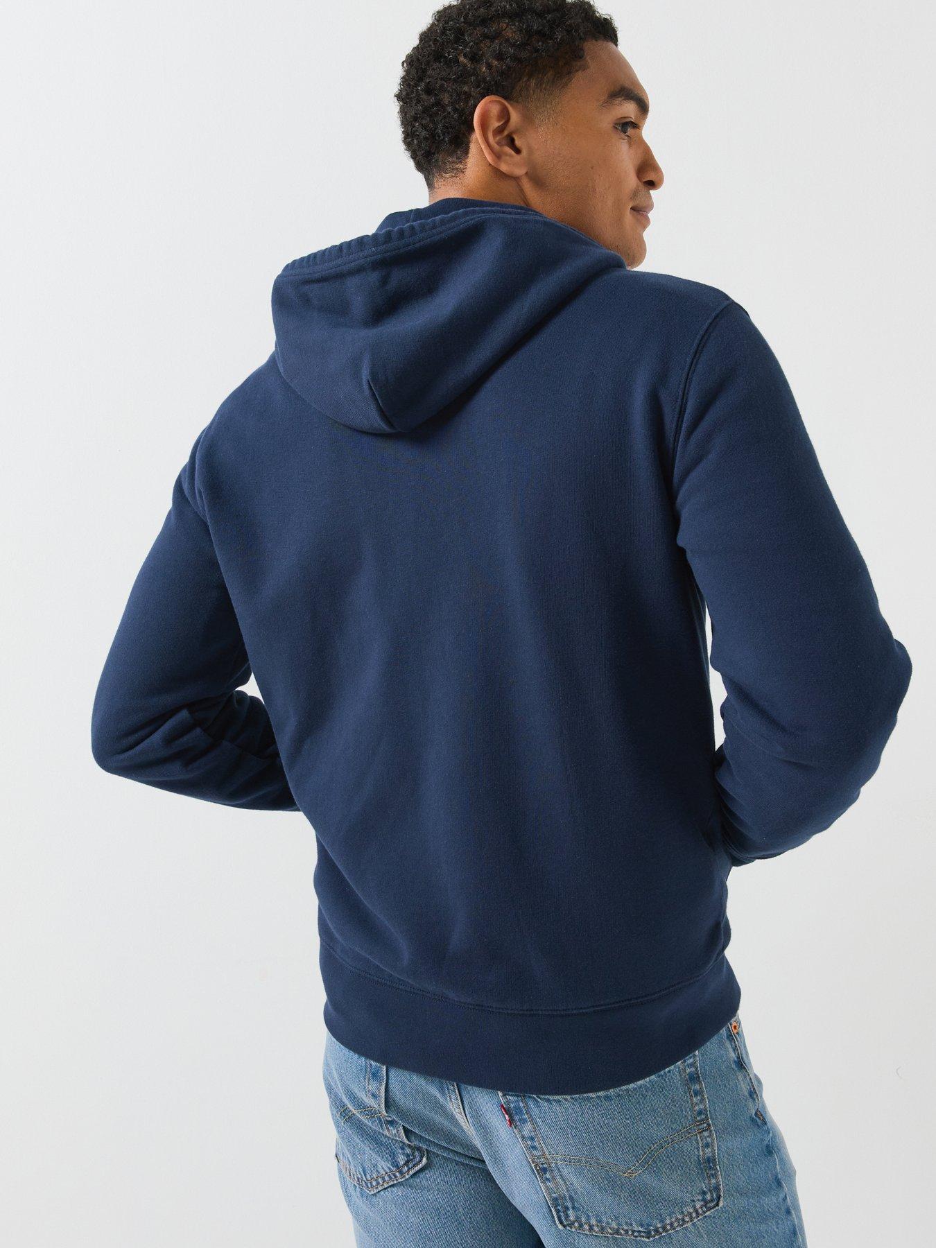 Image 2 of 6 of Levi's Original Zip-Up Hoodie - Blue