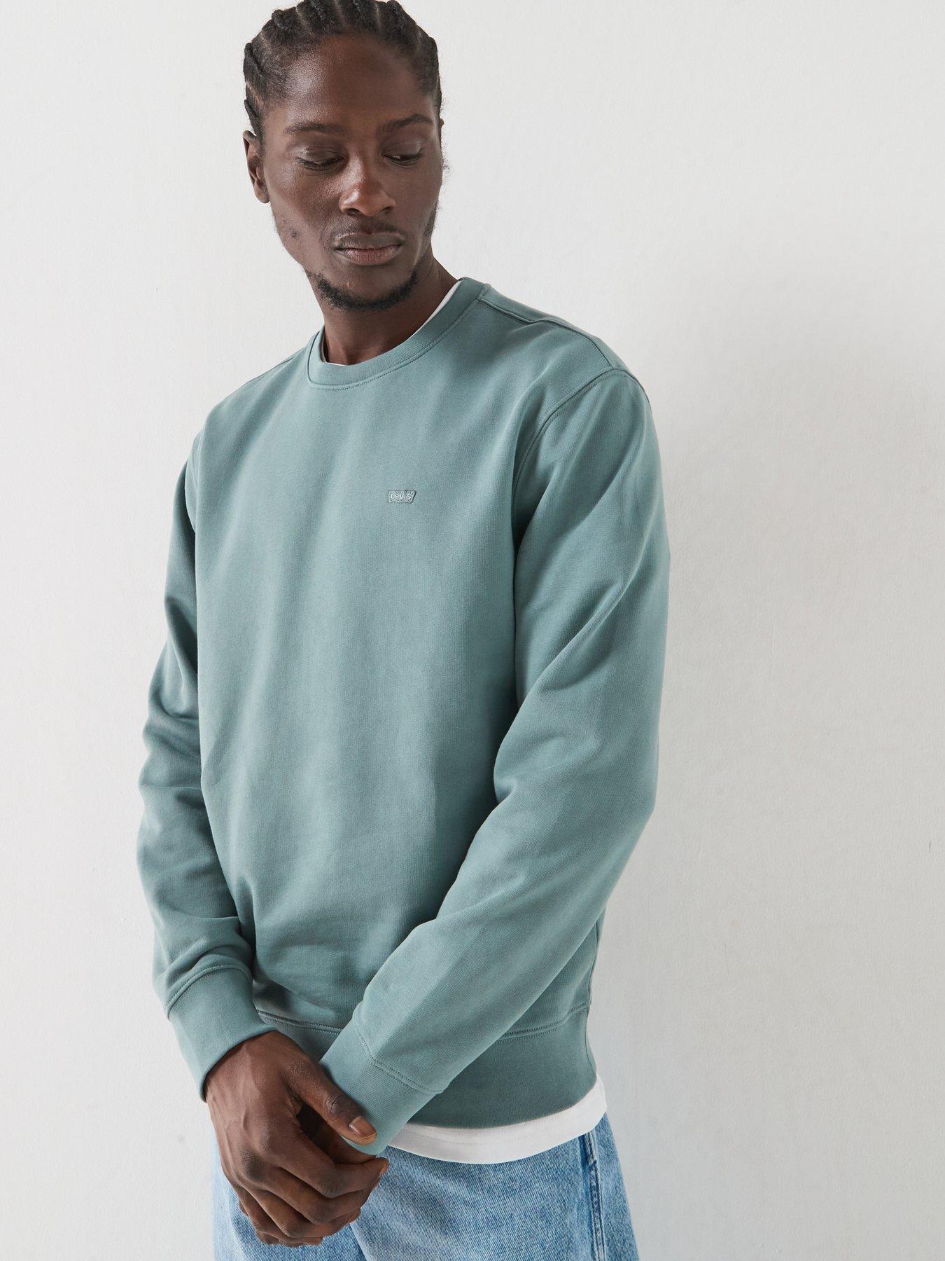 Image 4 of 6 of Levi's The Original Housemark Crew Sweatshirt - Green