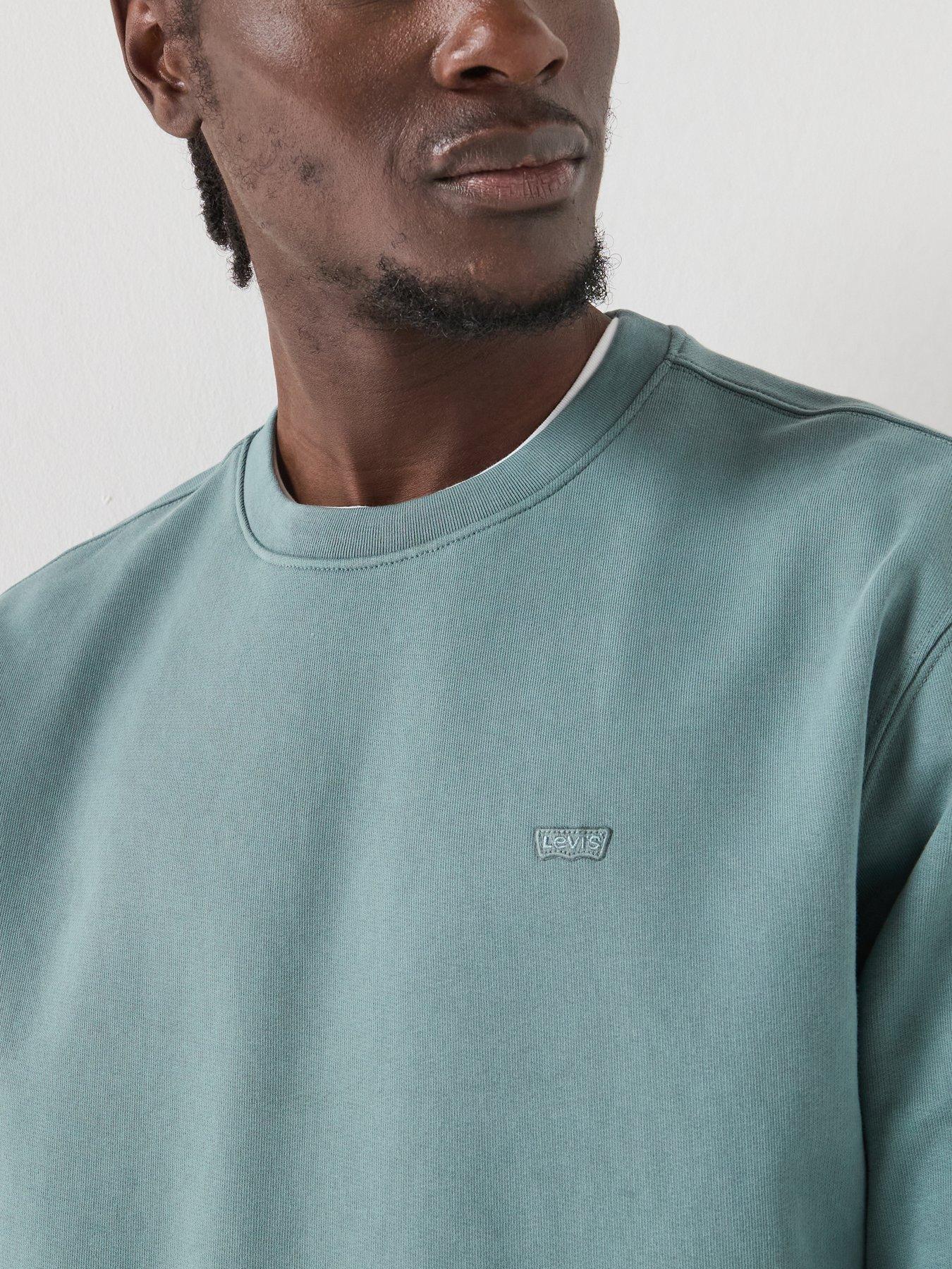 Image 5 of 6 of Levi's The Original Housemark Crew Sweatshirt - Green