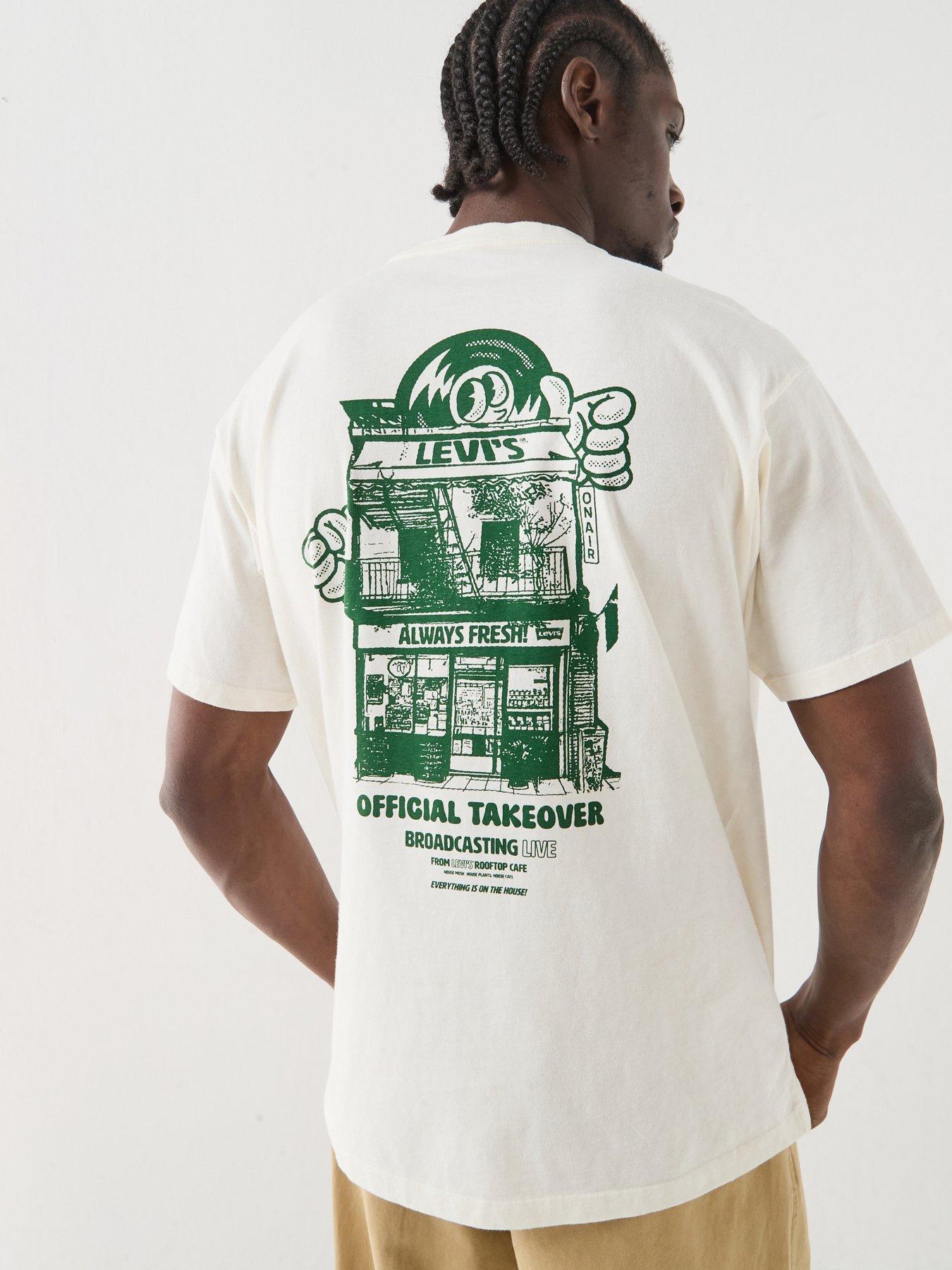 Levi's Levi's Vintage Fit Music Graphic Short Sleeve T-shirt - Cream